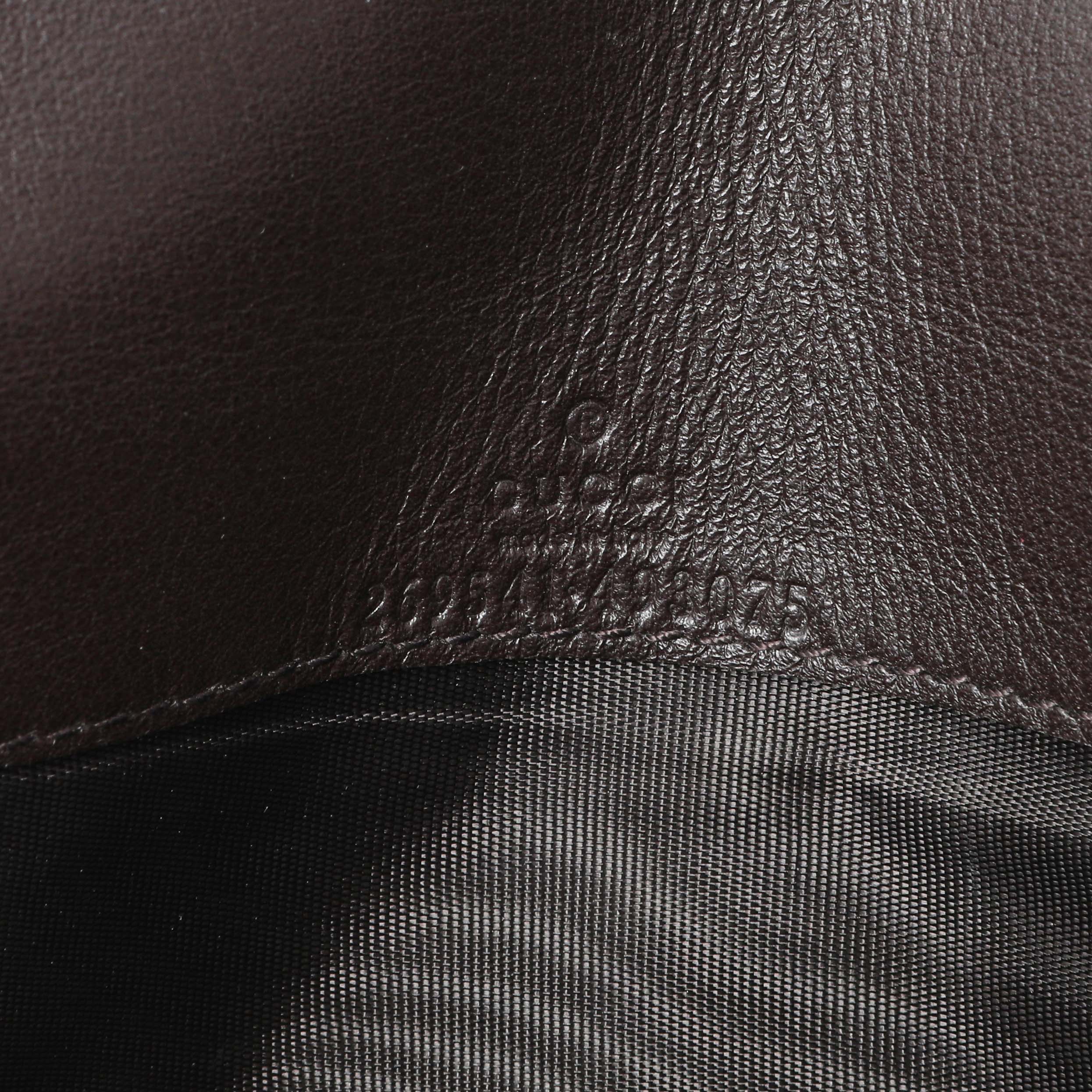 Gucci Monogram Canvas Chain Wallet - Image 5