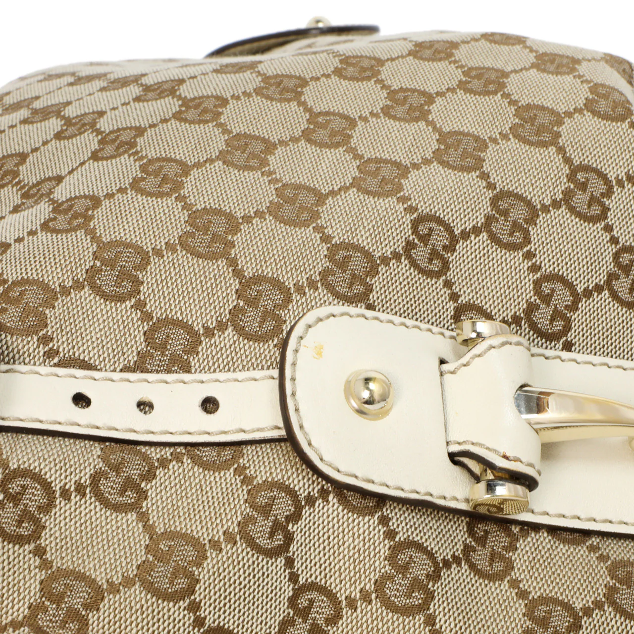 Gucci Monogram Canvas Small Pelham Shoulder Bag - Image 4