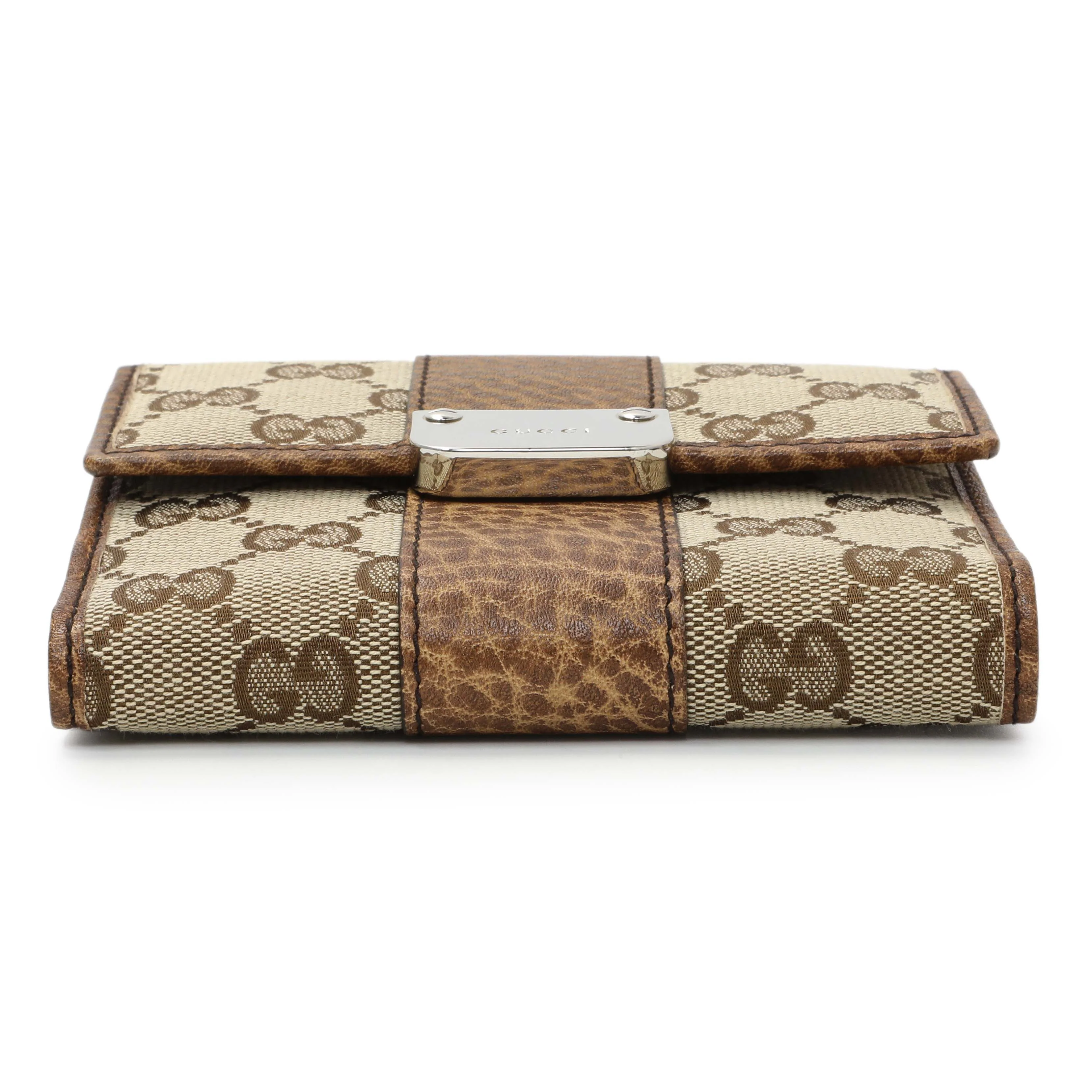 Gucci Monogram Compact Flap Wallet - Image 3