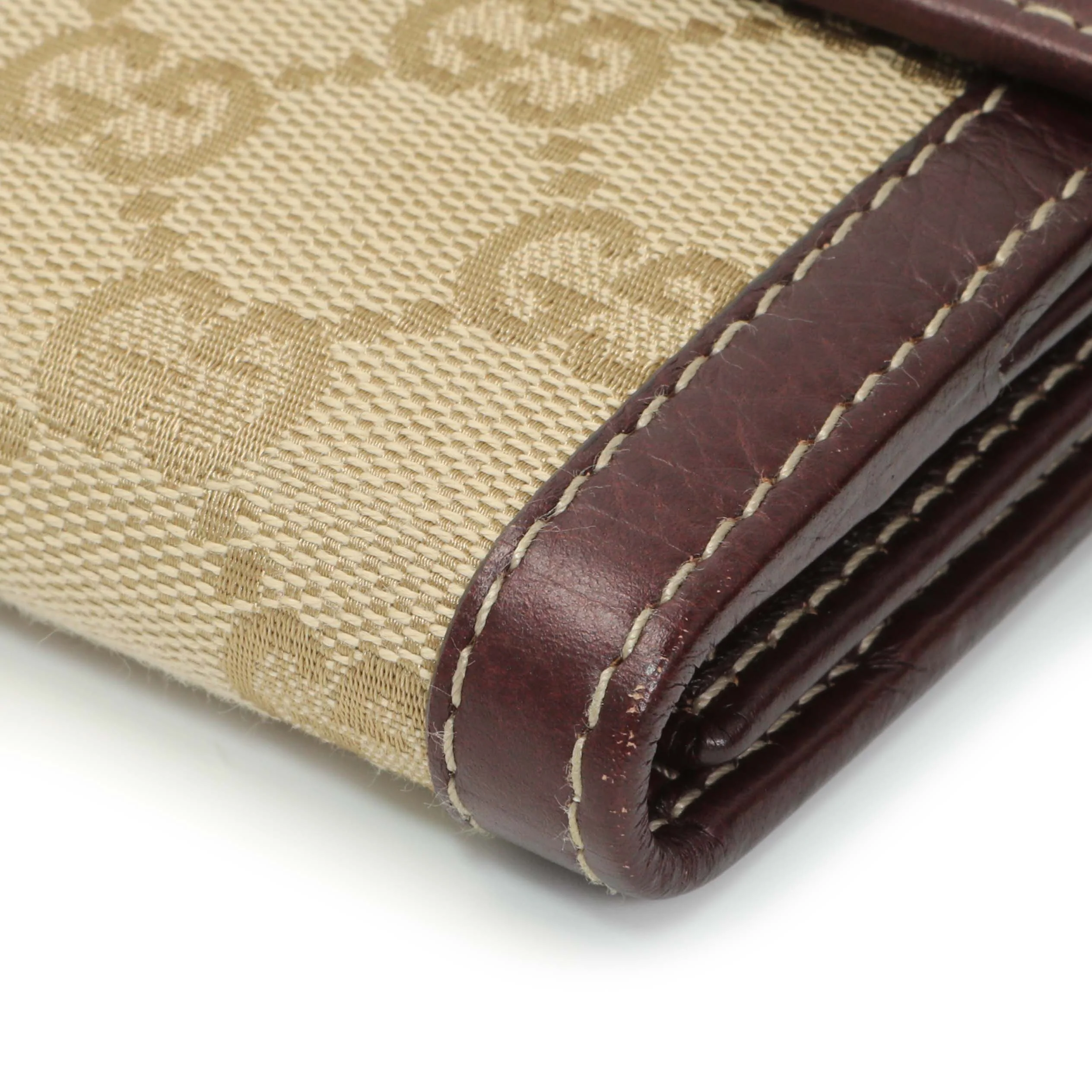 Gucci Monogram Continental Long Flap Wallet - Image 4