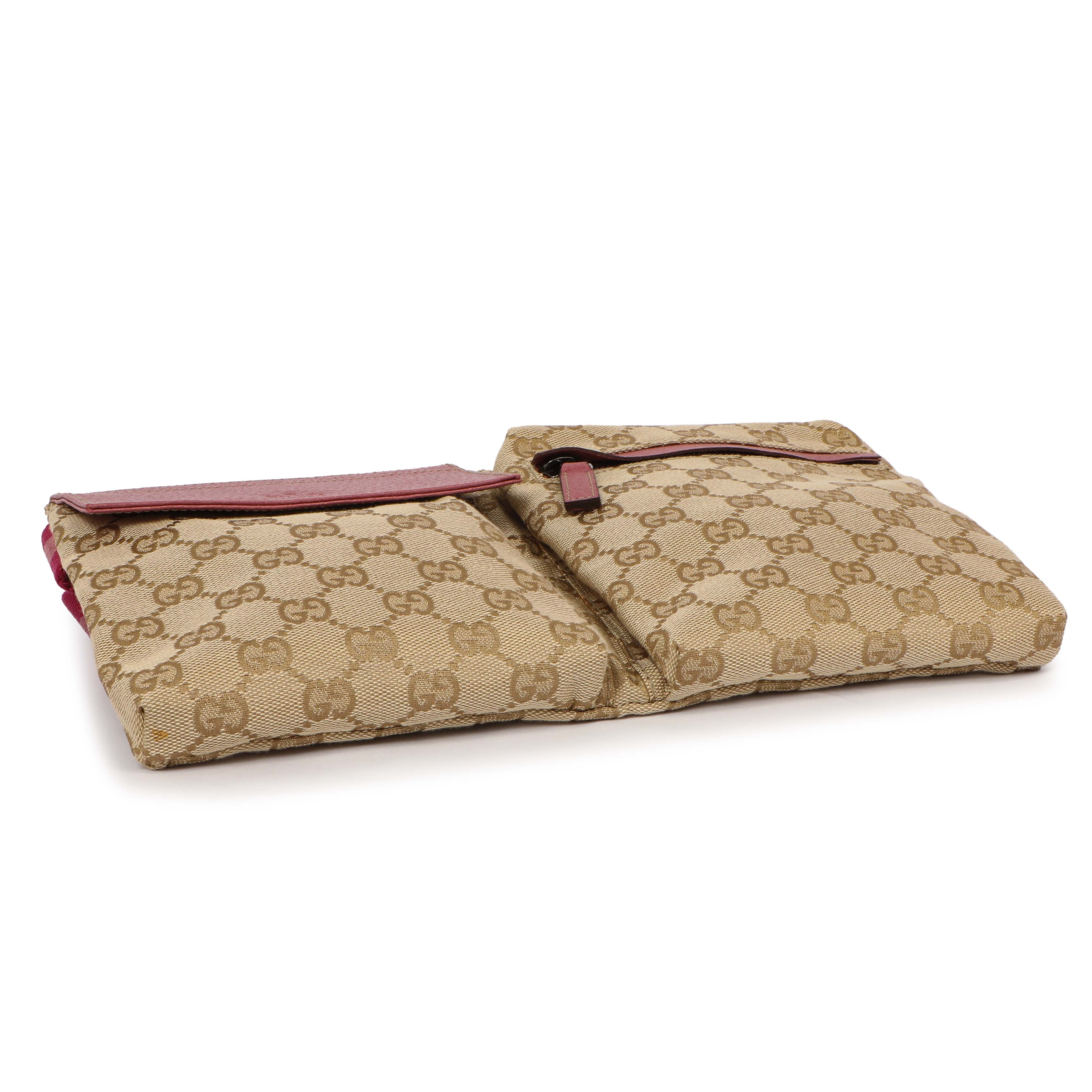 Gucci Monogram Double Pocket Belt Bag - Image 3
