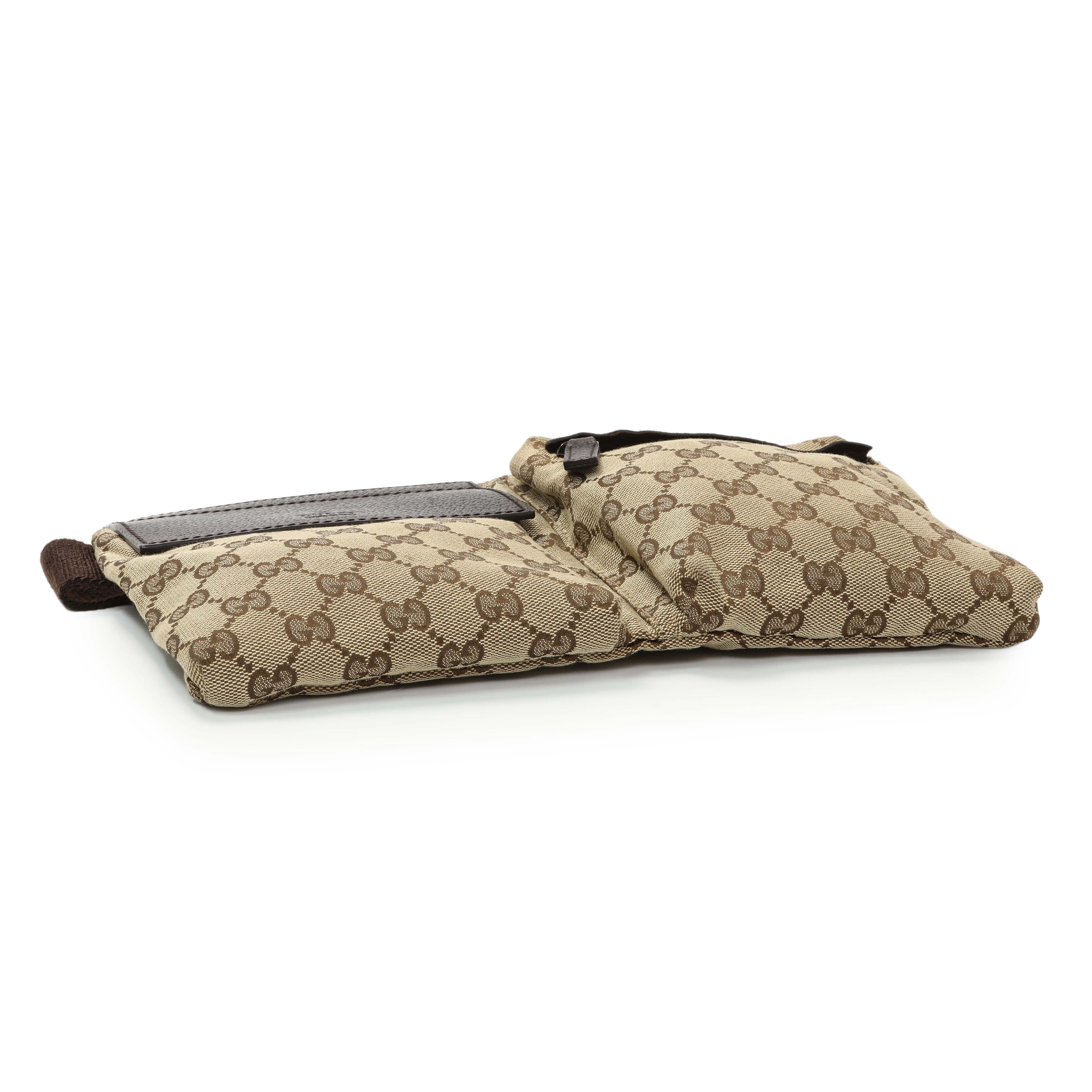 Gucci Monogram Double Pocket Belt Bag - Image 3