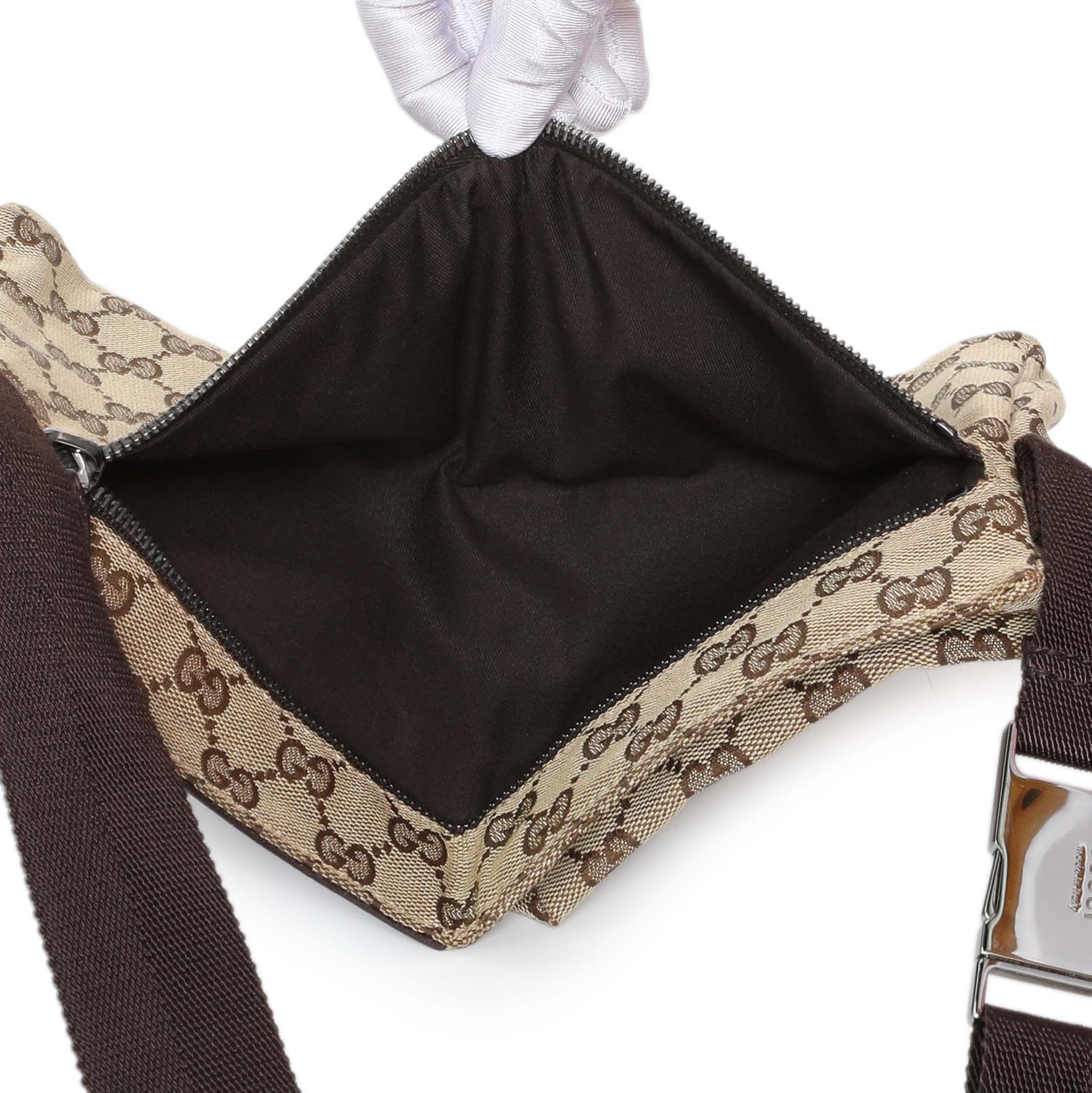 Gucci Monogram Double Pocket Belt Bag - Image 4