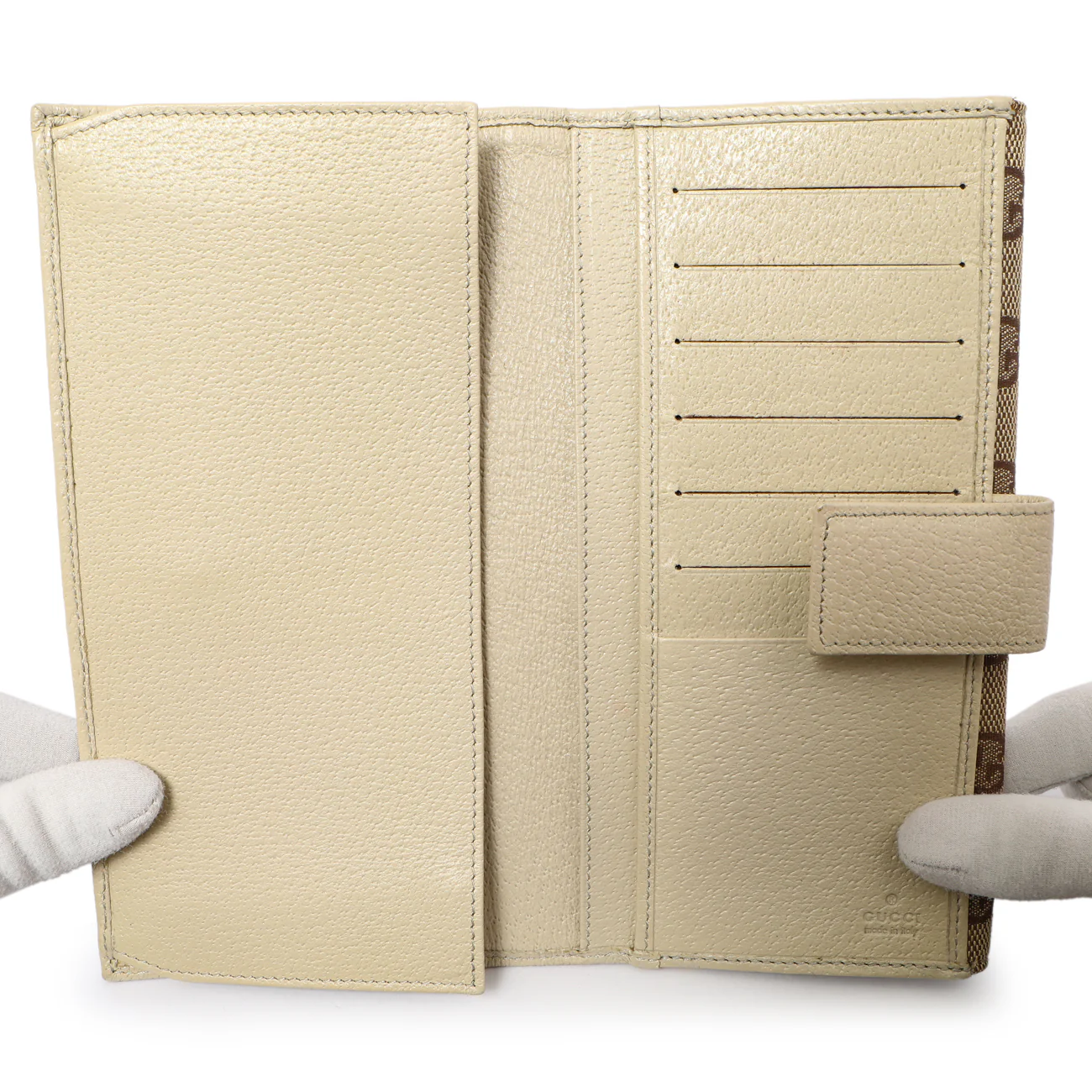 Gucci Monogram Eclipse Continental Wallet - Image 4