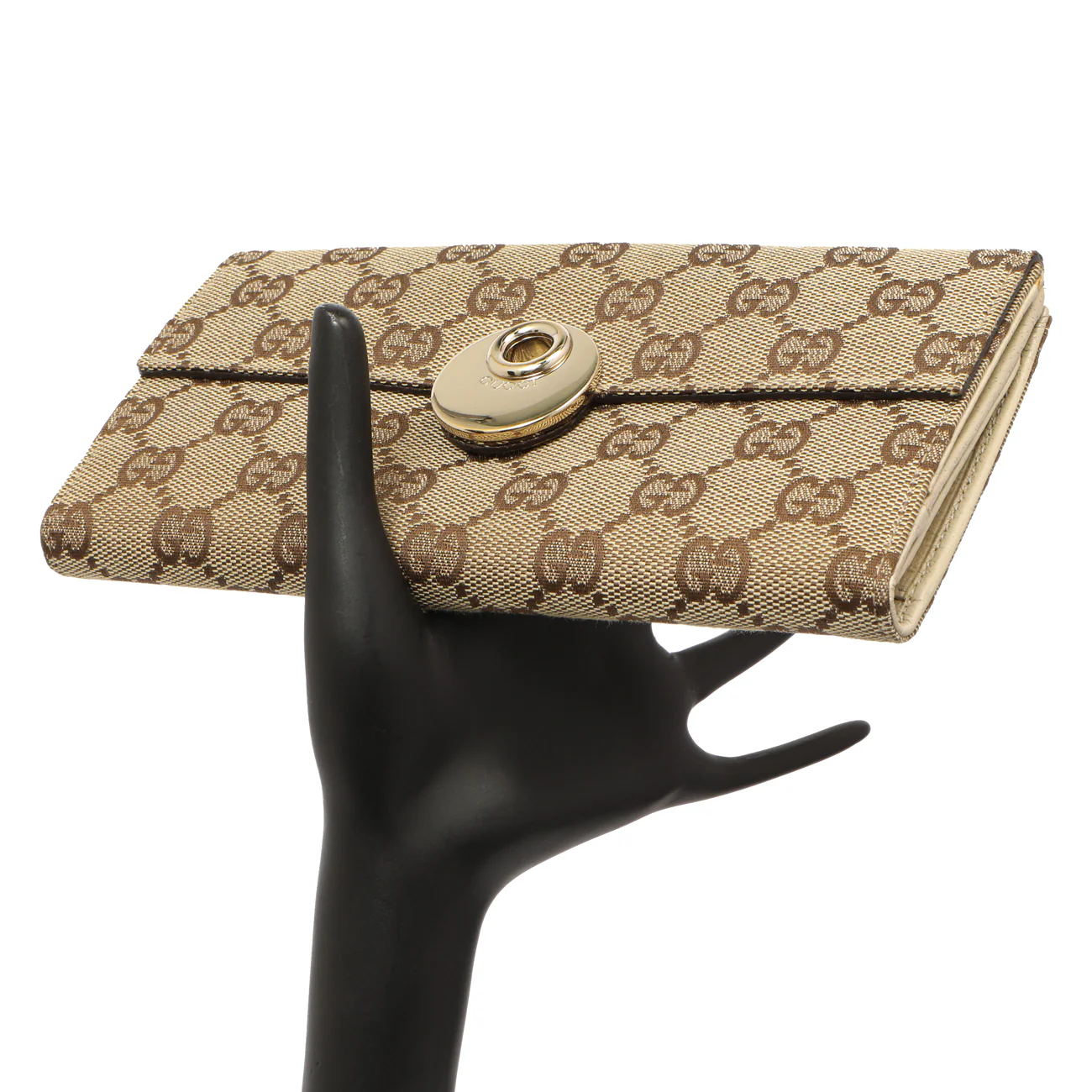 Gucci Monogram Eclipse Continental Wallet - Image 7