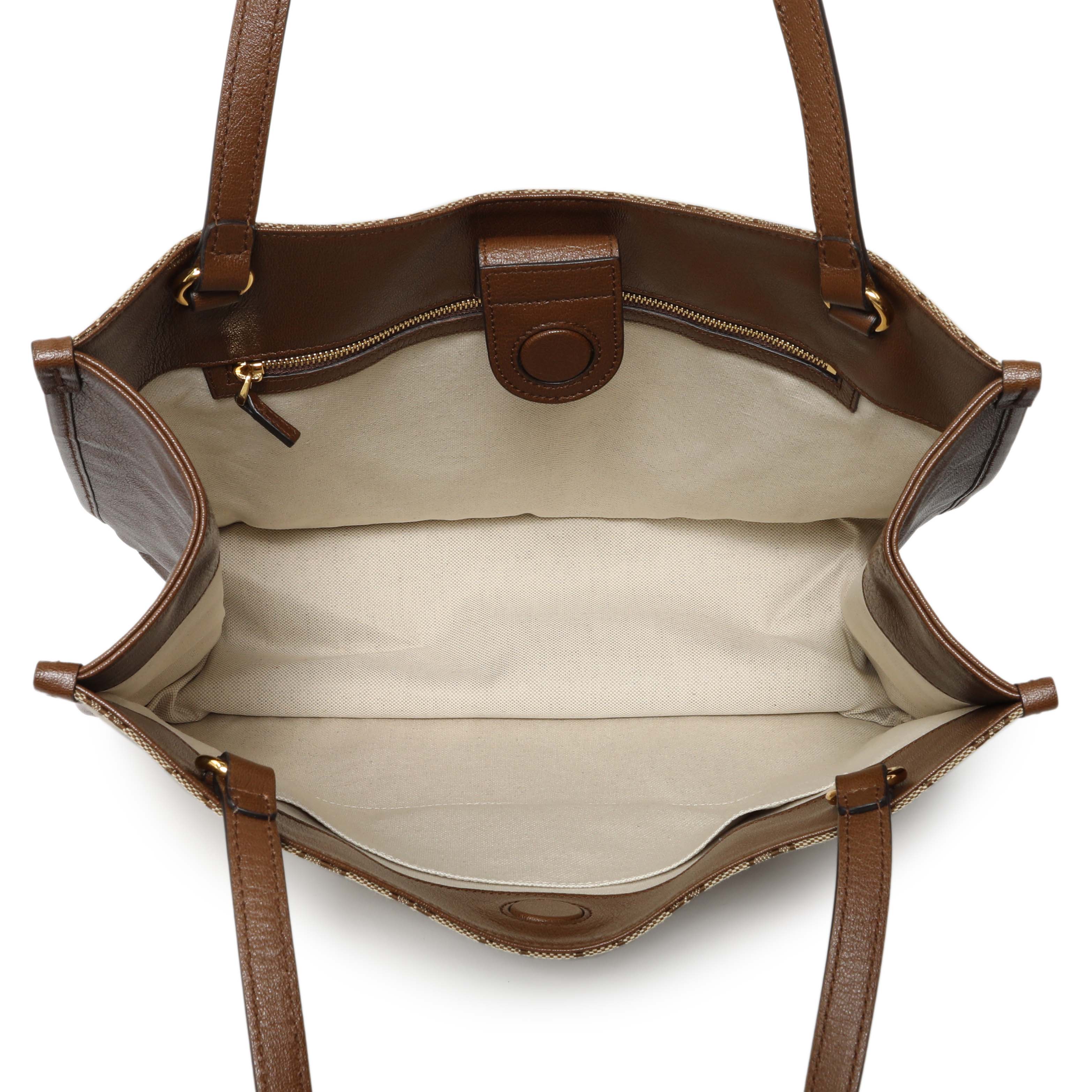 Gucci Monogram Horsebit 1955 Tote Bag - Image 4