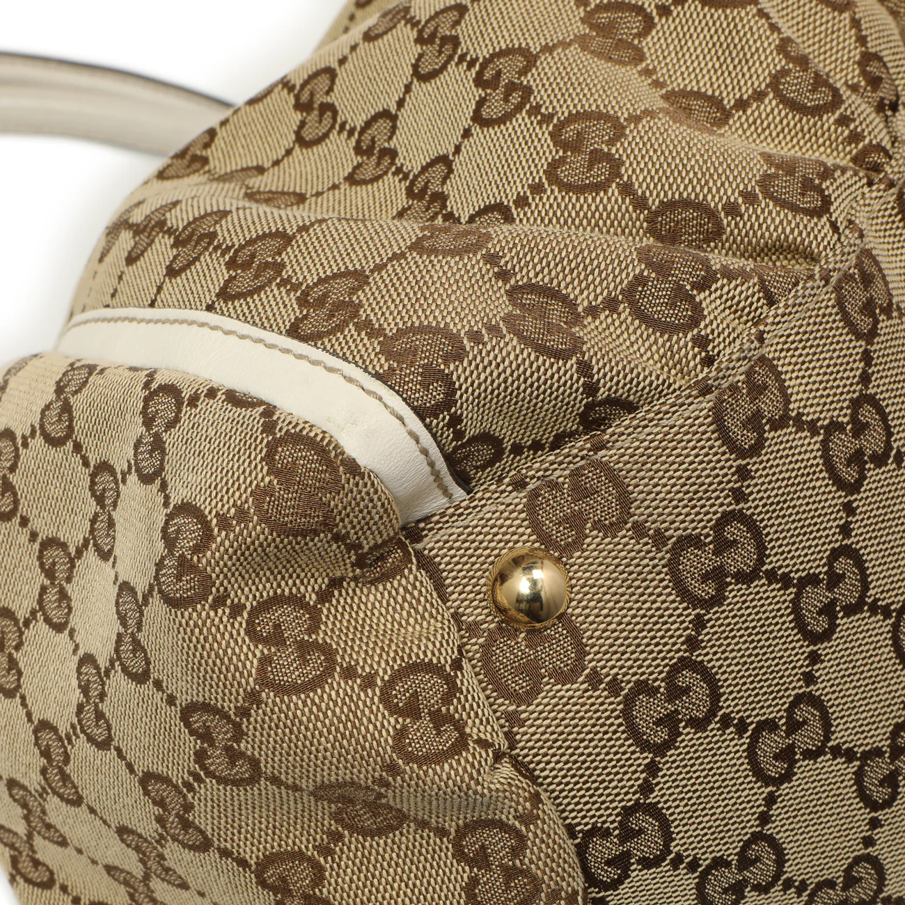 Gucci Monogram Large D Ring Hobo - Image 4