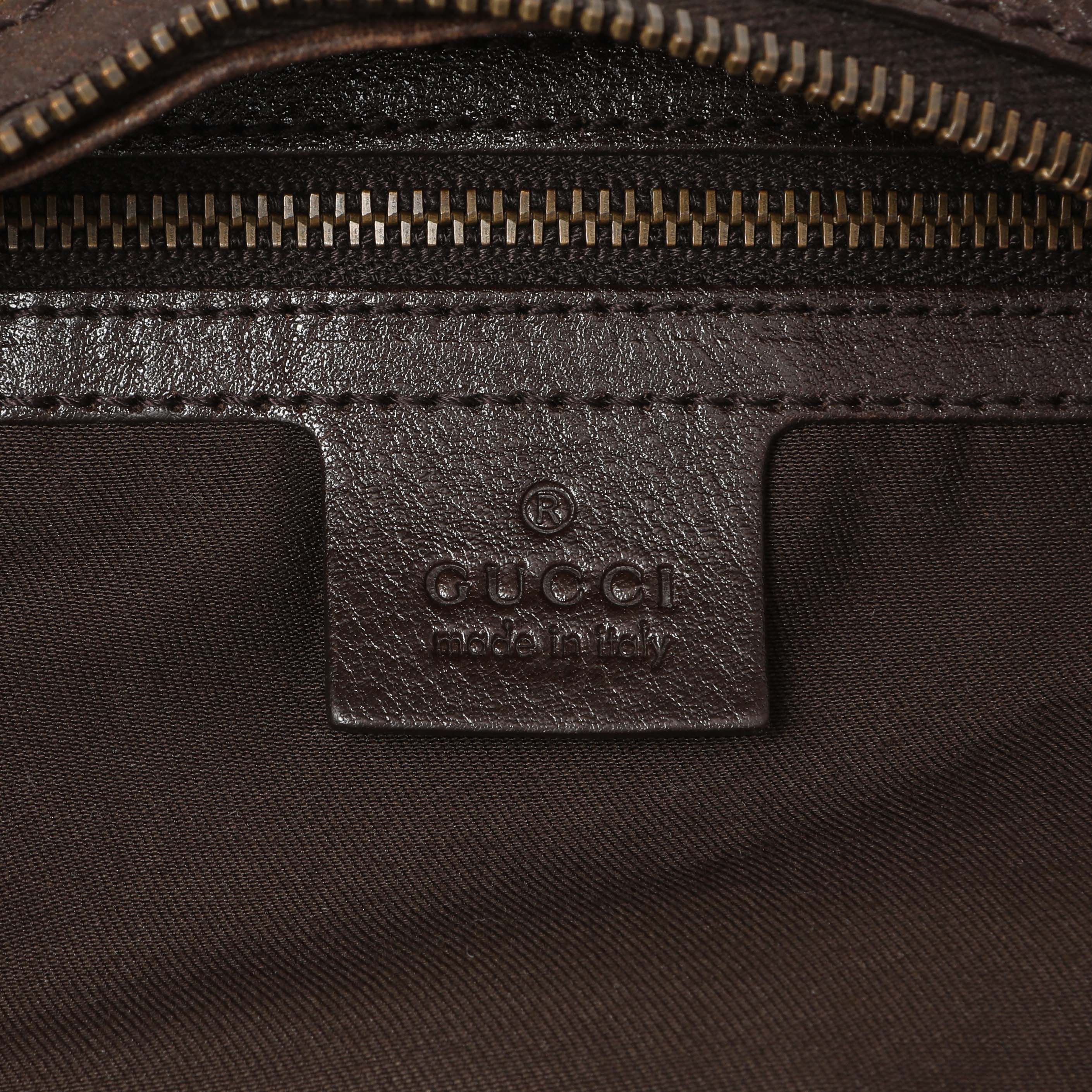 Gucci Monogram Medium Interlocking GG Hobo - Image 5
