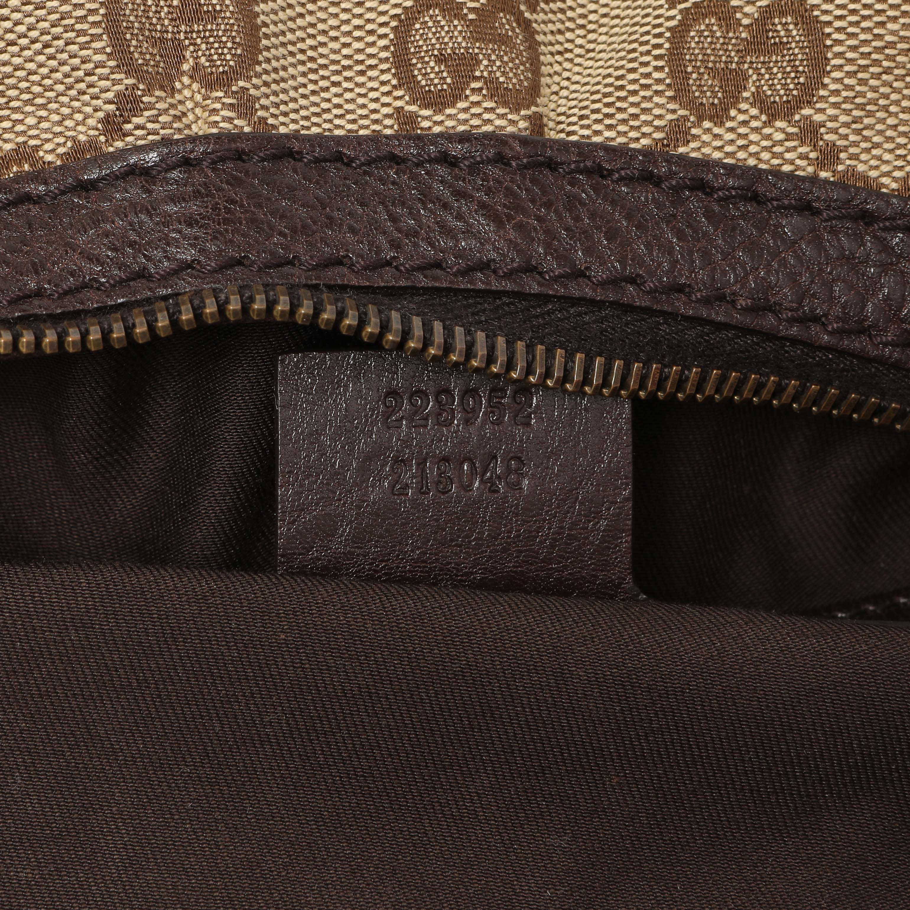 Gucci Monogram Medium Interlocking GG Hobo - Image 6