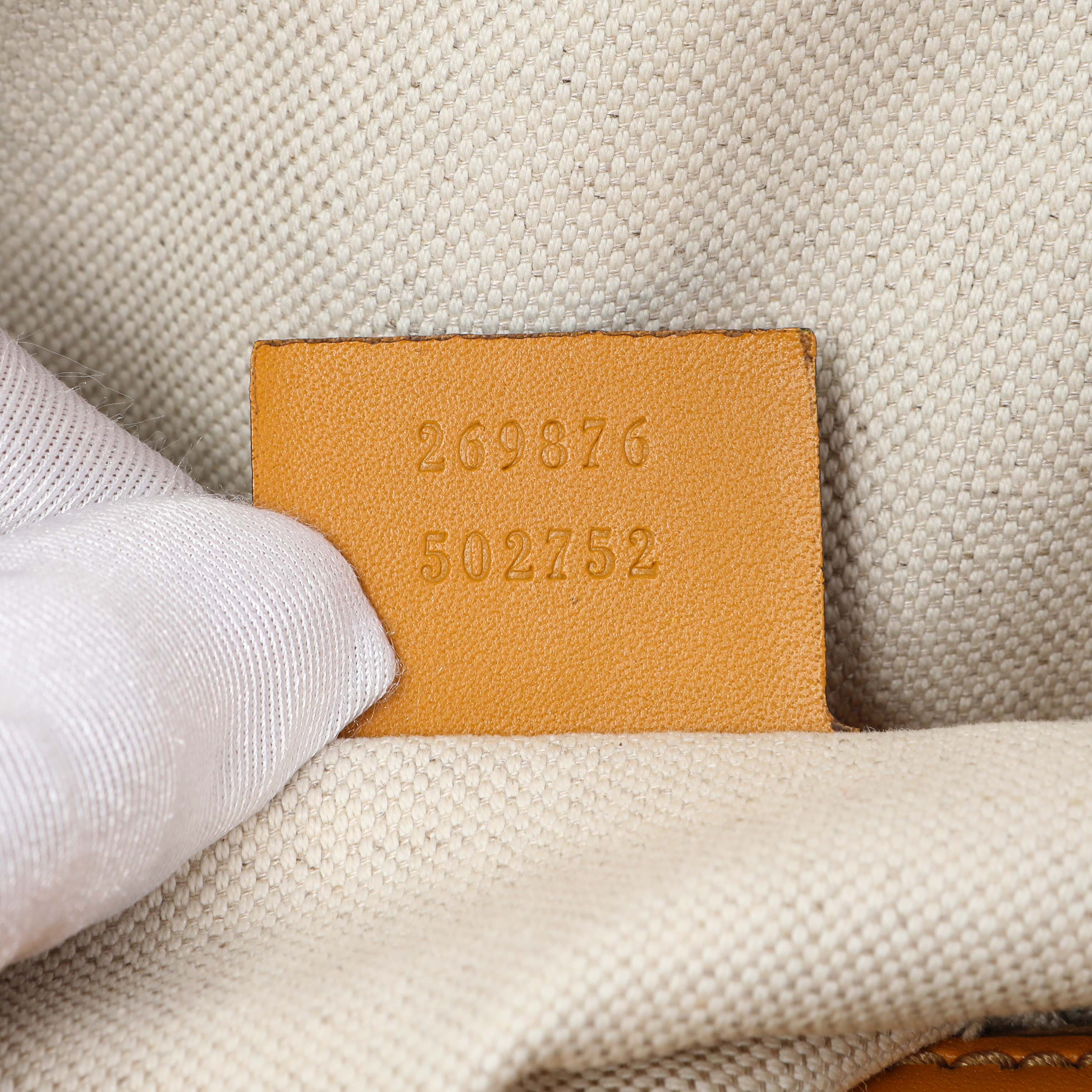 Gucci Monogram Vintage Web Small Boston - Image 6