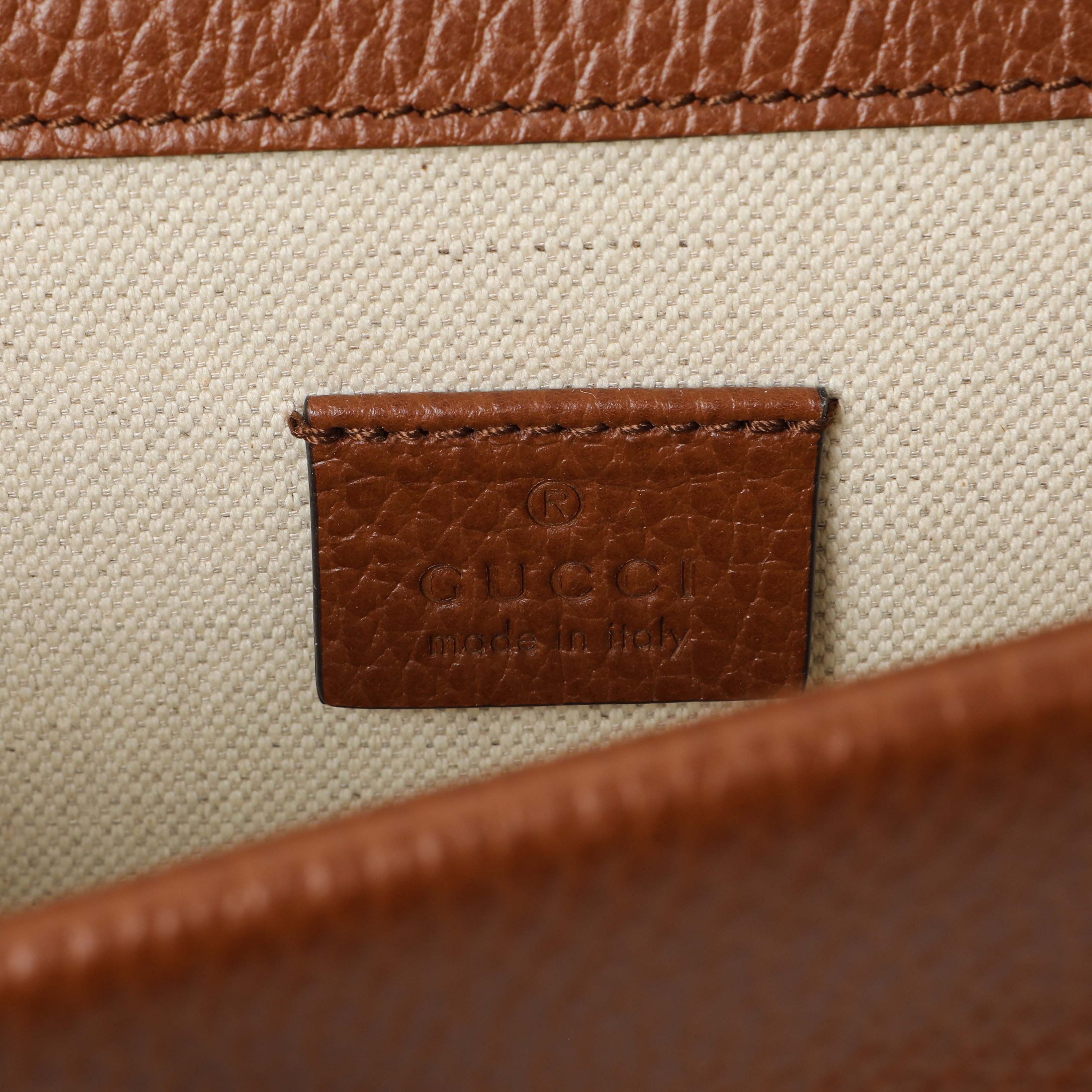 Gucci New Denim GG Monogram Enamel Mini Dionysus Shoulder Bag - Image 5