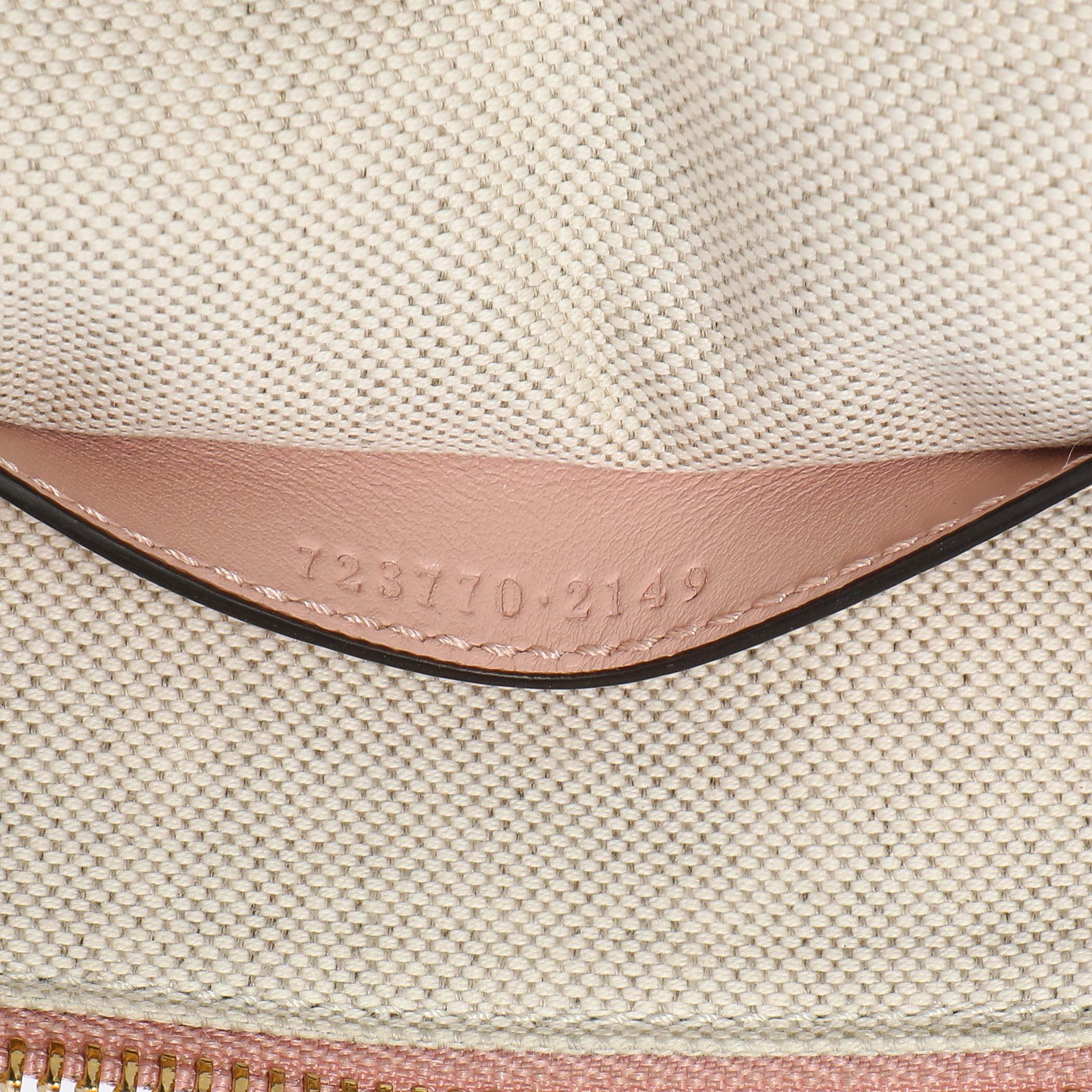 Gucci Pink Calfskin GG Matelasse Top Handle Mini Bag - Image 7