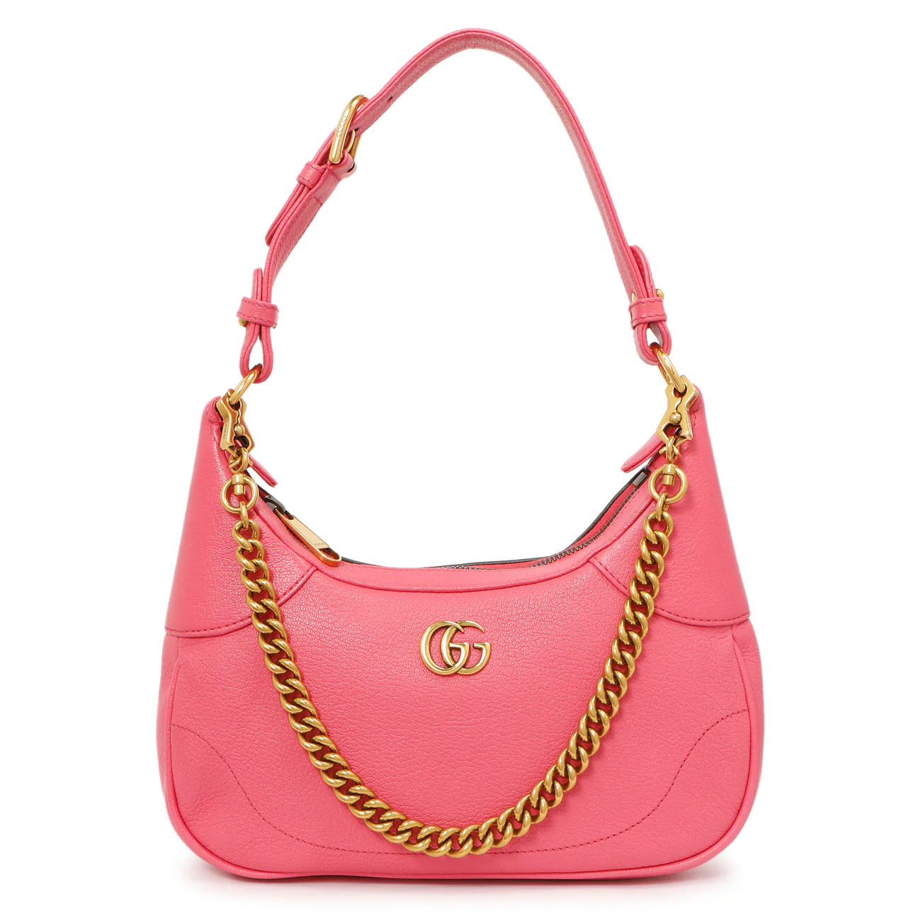Gucci Pink Goatskin Small Aphrodite Shoulder Bag - Image 2