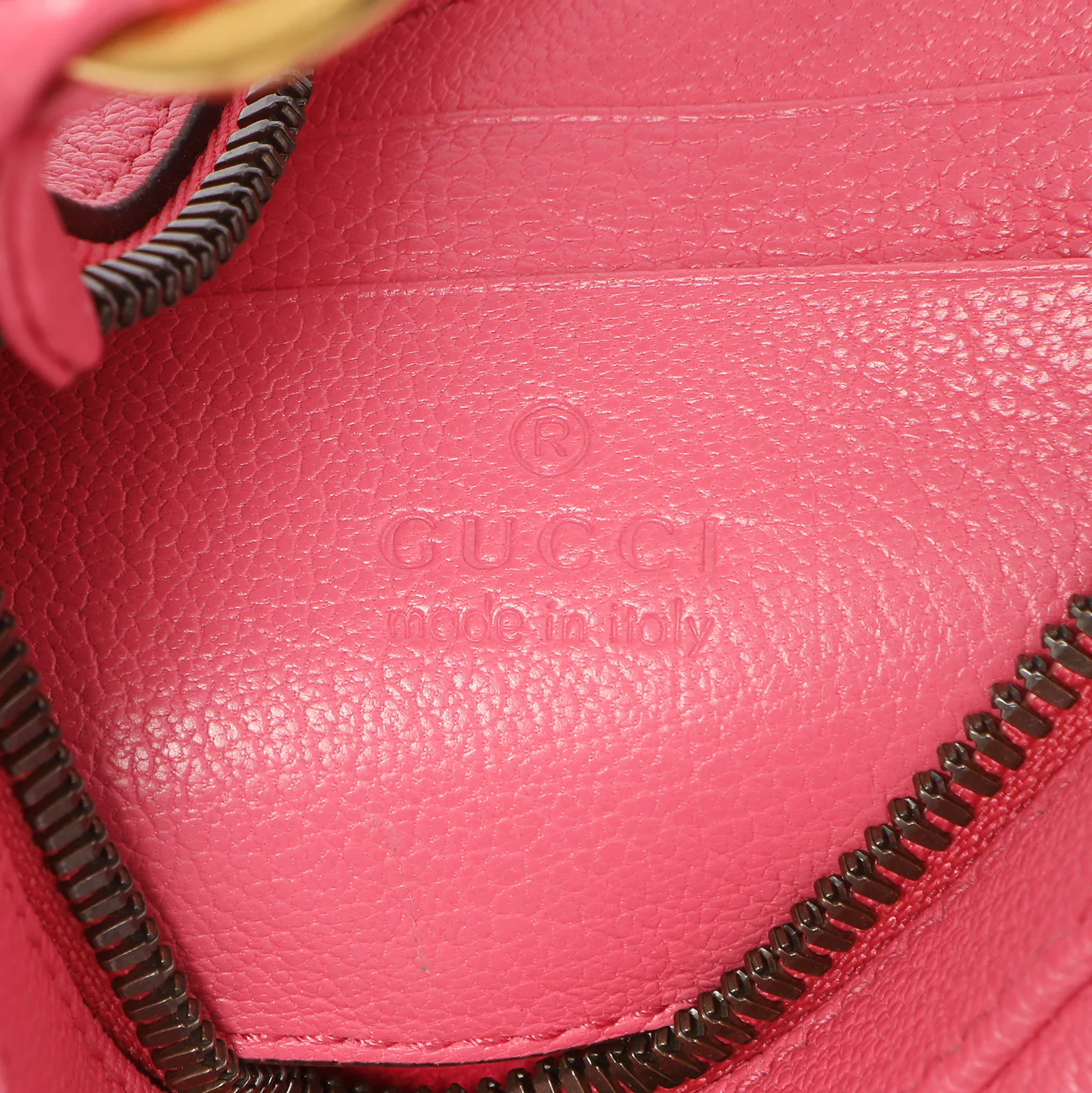 Gucci Pink Goatskin Small Aphrodite Shoulder Bag - Image 6