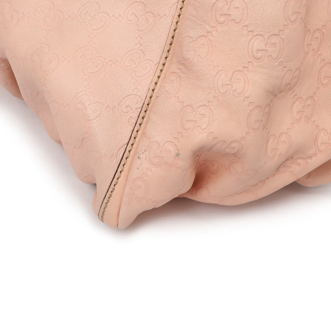 Gucci Pink Guccissima Large D Ring Hobo - Image 12