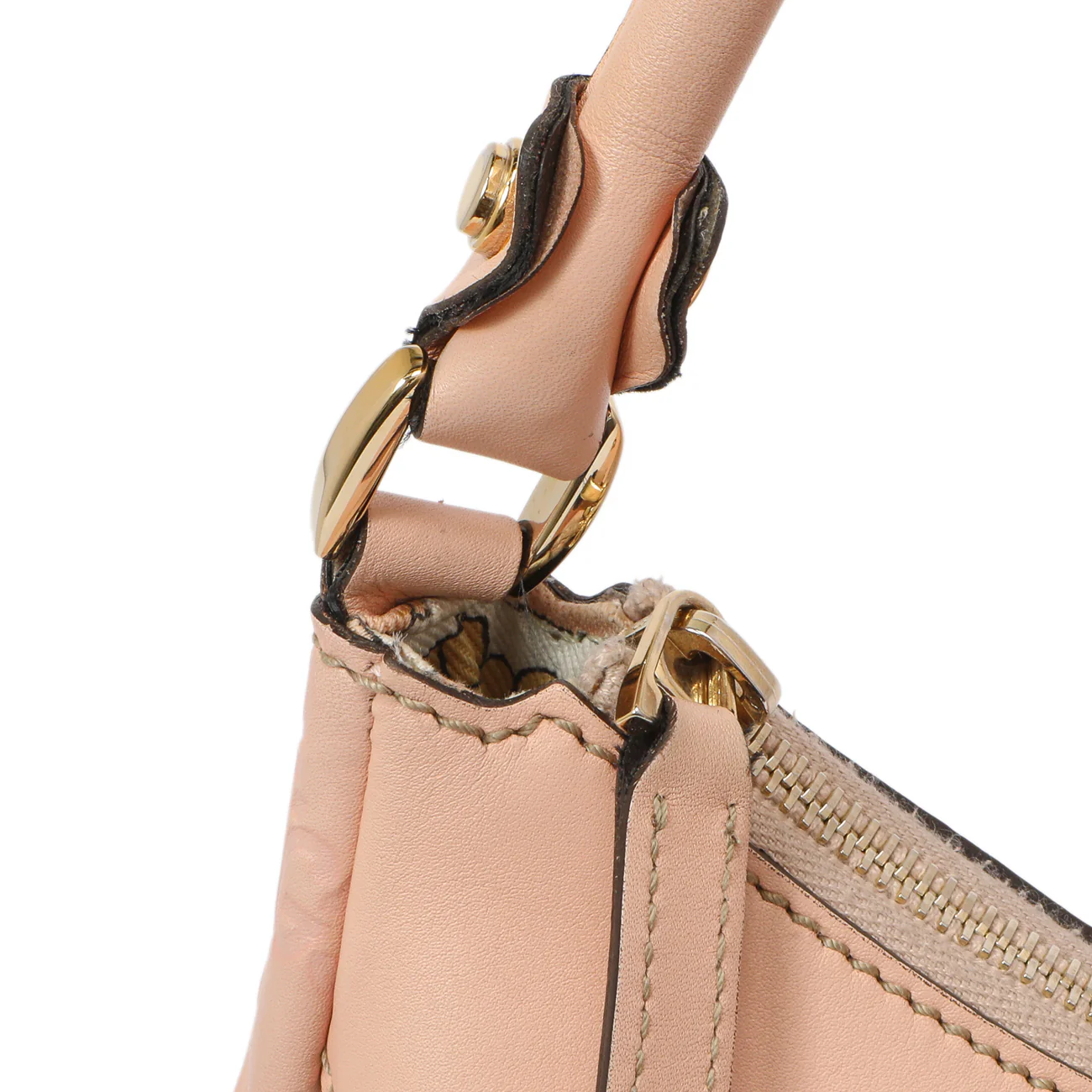 Gucci Pink Guccissima Large D Ring Hobo - Image 14