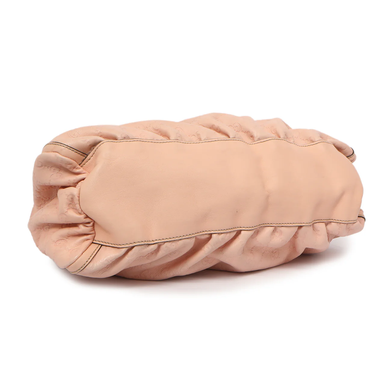 Gucci Pink Guccissima Large D Ring Hobo - Image 3