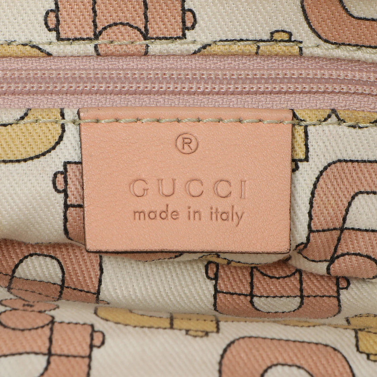 Gucci Pink Guccissima Large D Ring Hobo - Image 5