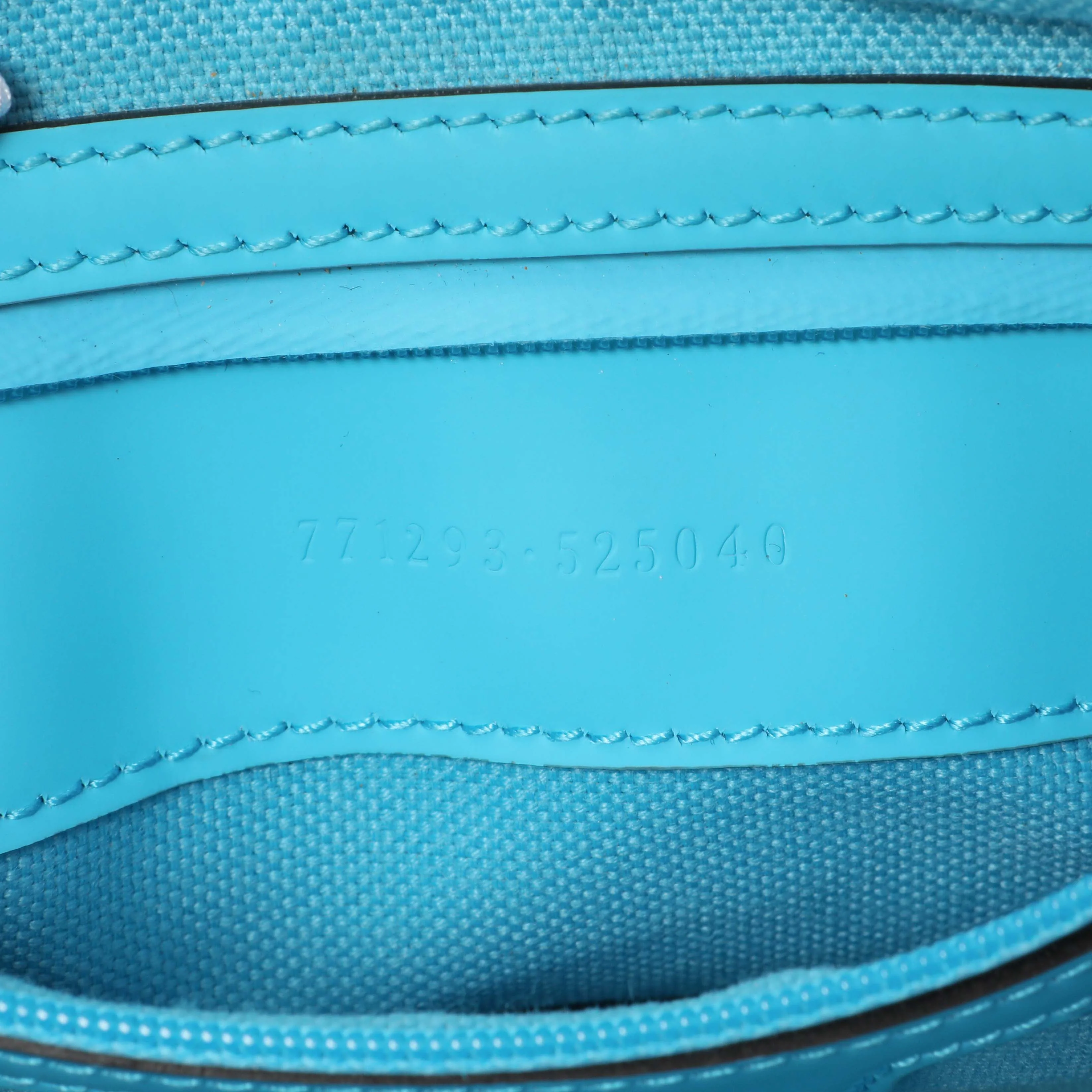 Gucci Rubber Effect Calfskin Monogram GG Messenger - Image 11