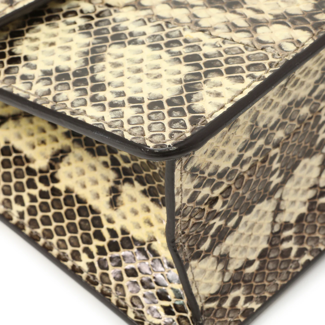Gucci Snakeskin Small Sylvie Shoulder Bag - Image 4