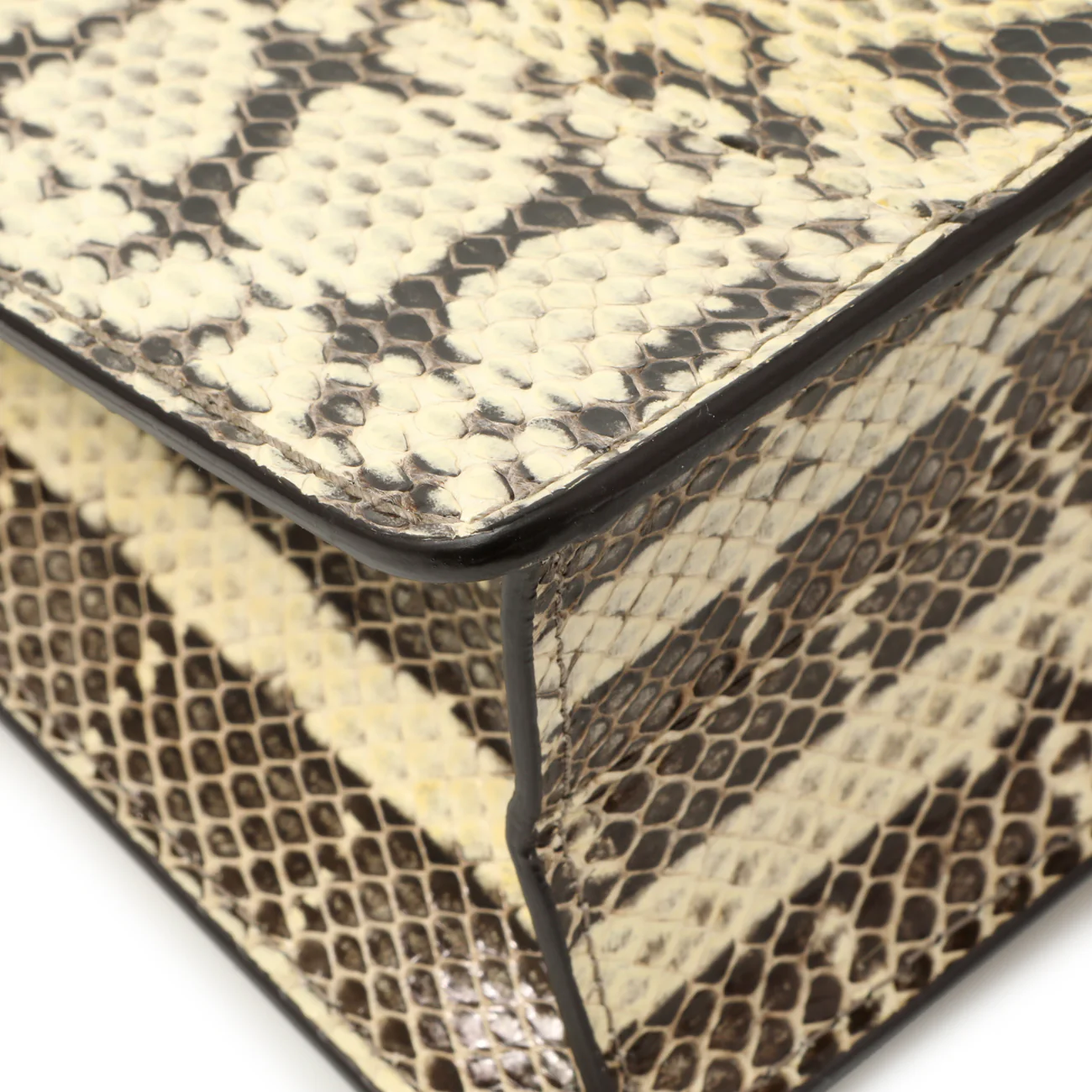 Gucci Snakeskin Small Sylvie Shoulder Bag - Image 6