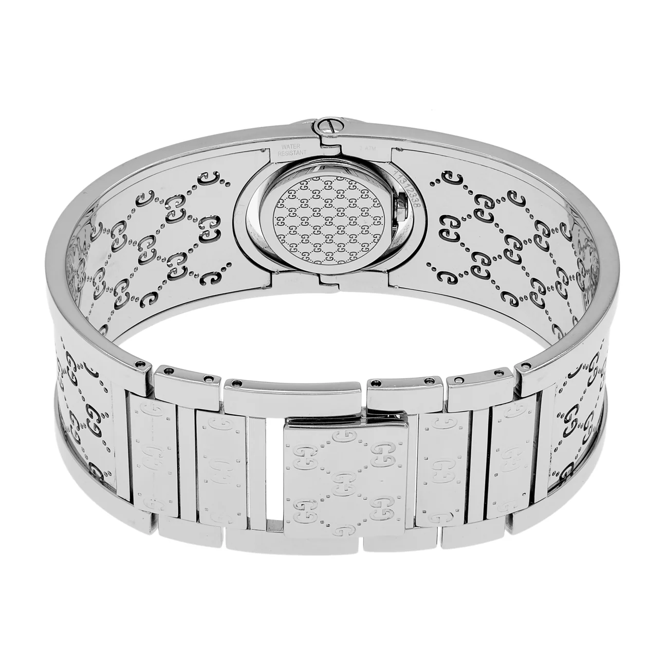 Gucci Stainless Steel Diamond Twirl 112 Quartz Watch - Image 2