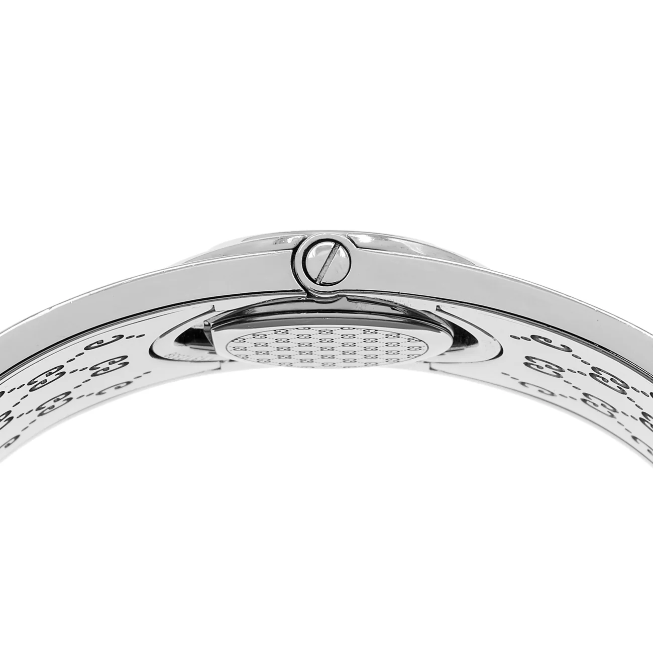 Gucci Stainless Steel Diamond Twirl 112 Quartz Watch - Image 3