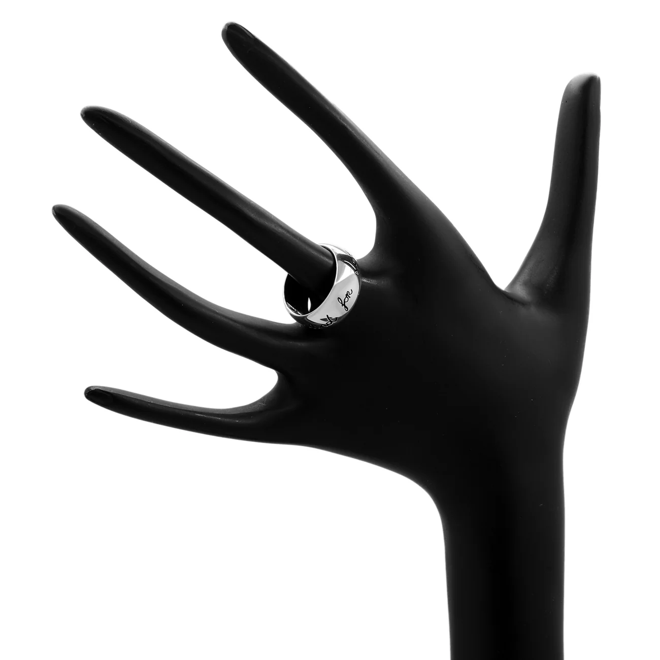 Gucci Sterling Silver Blind For Love Ring - Image 3