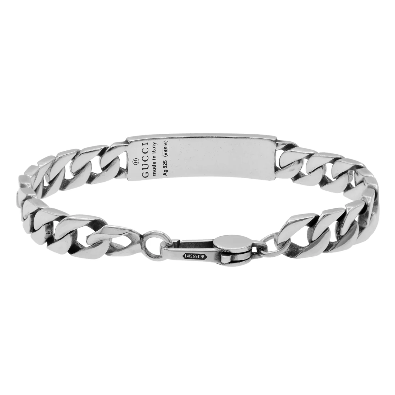Gucci Sterling Silver Guccighost Chain Bracelet - Image 2