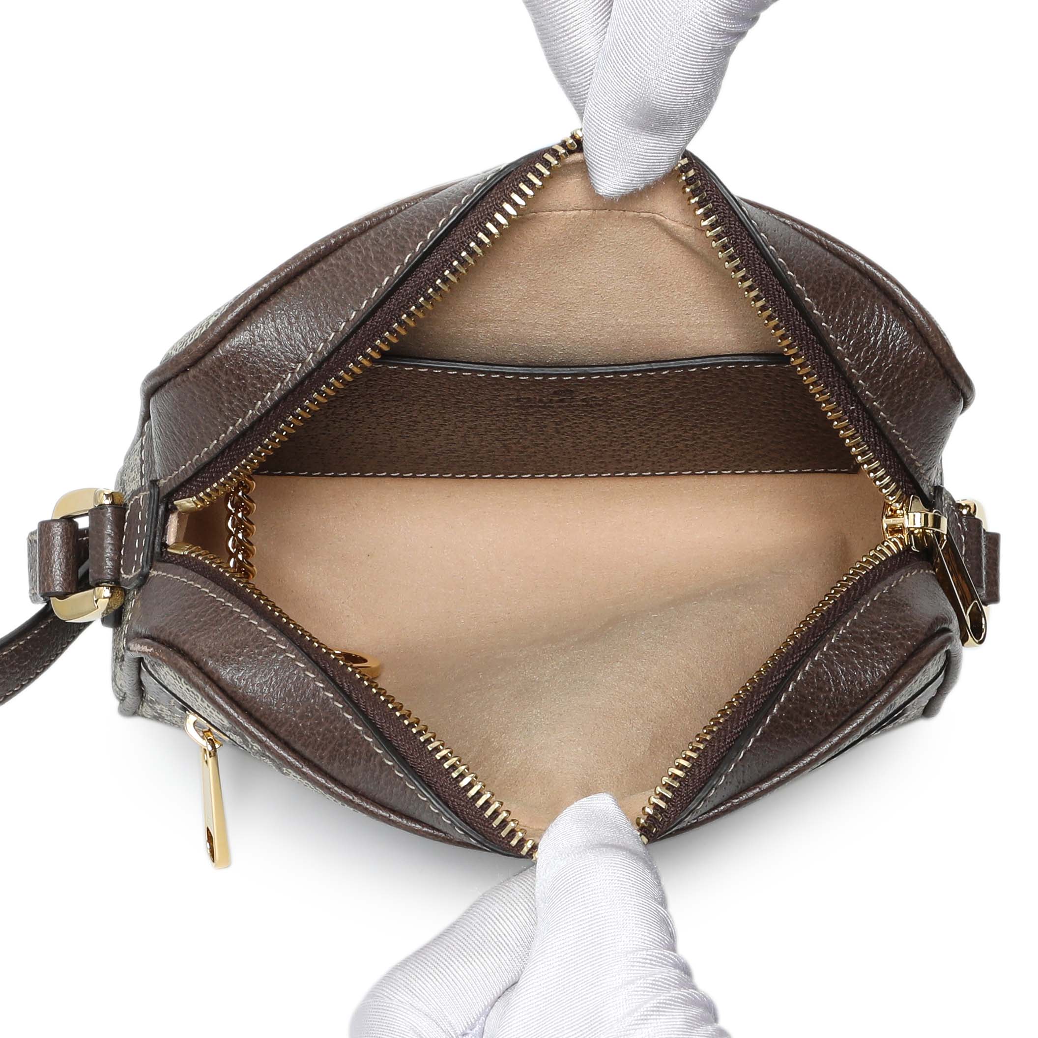 Gucci Supreme Canvas Ophidia Mini Shoulder Bag - Image 4