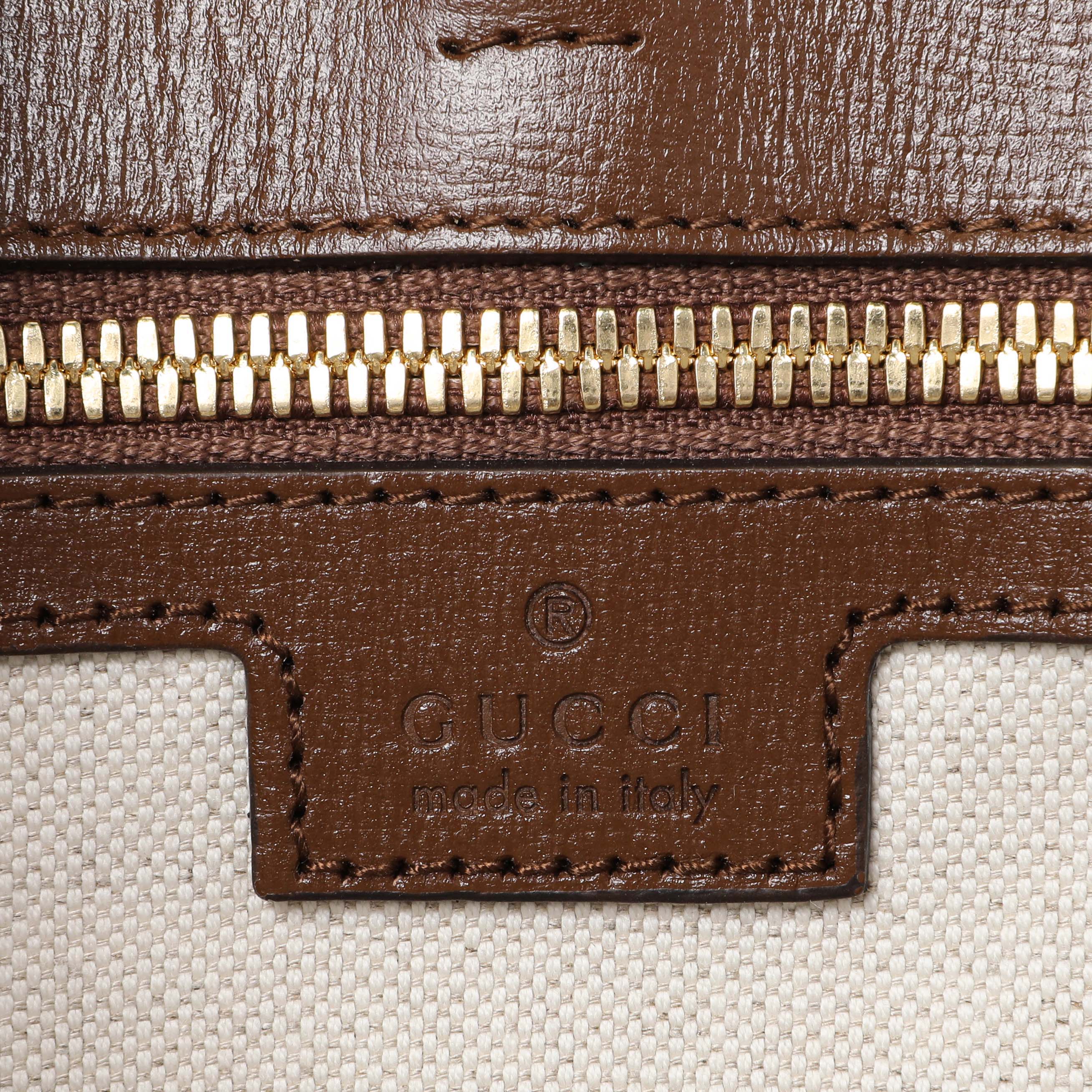 Gucci Supreme Canvas Retro Interlocking G Tote - Image 5