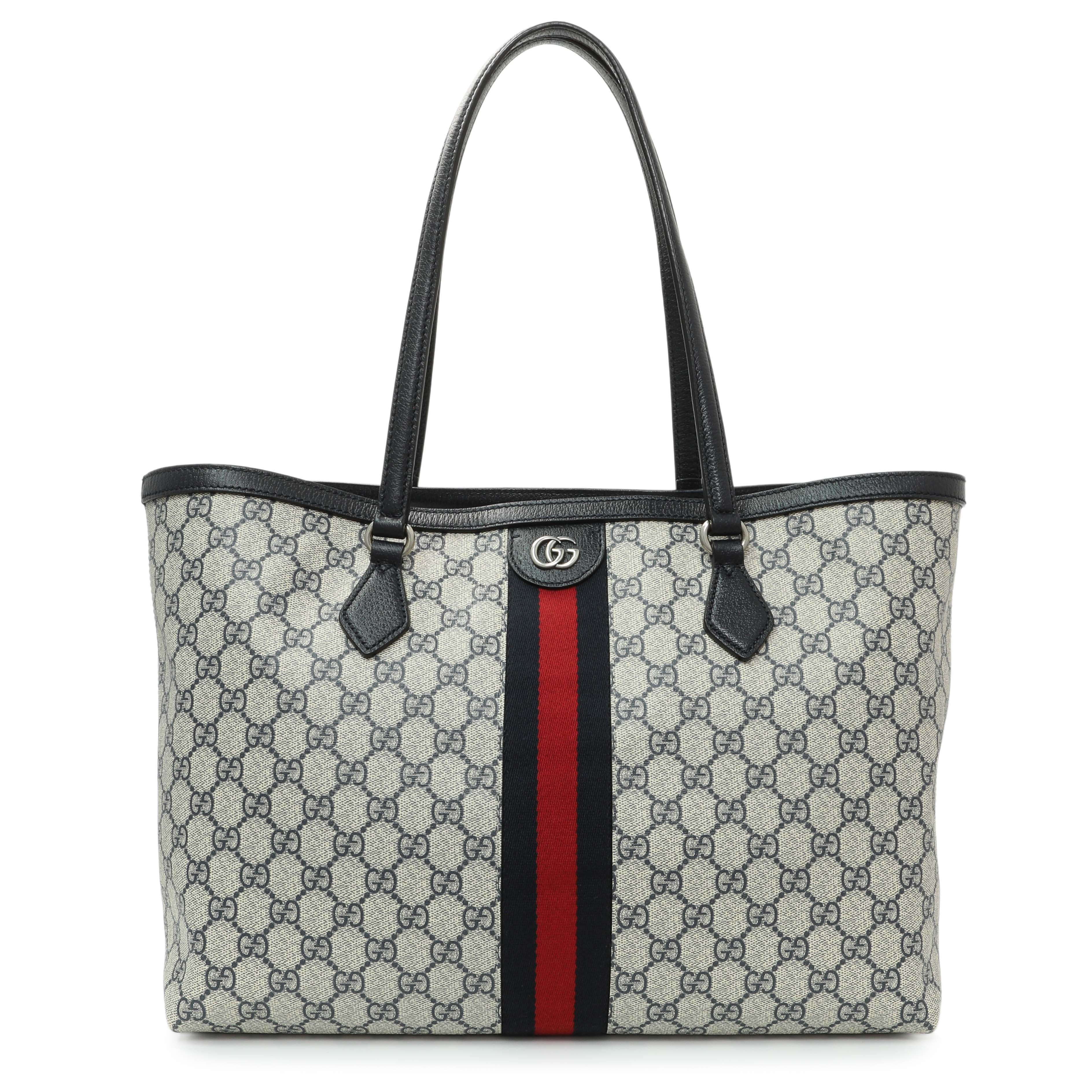 Gucci Supreme Monogram Medium Ophidia Shopping Tote