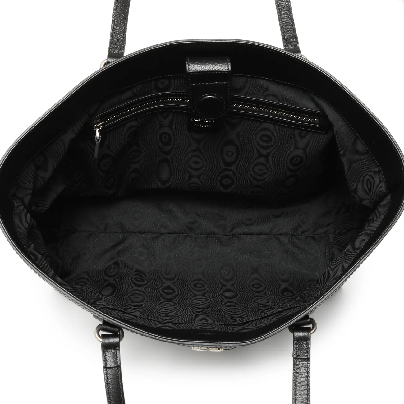 Gucci X Balenciaga BB Monogram Web Graffiti Medium Ophidia Shopping Tote - Image 4