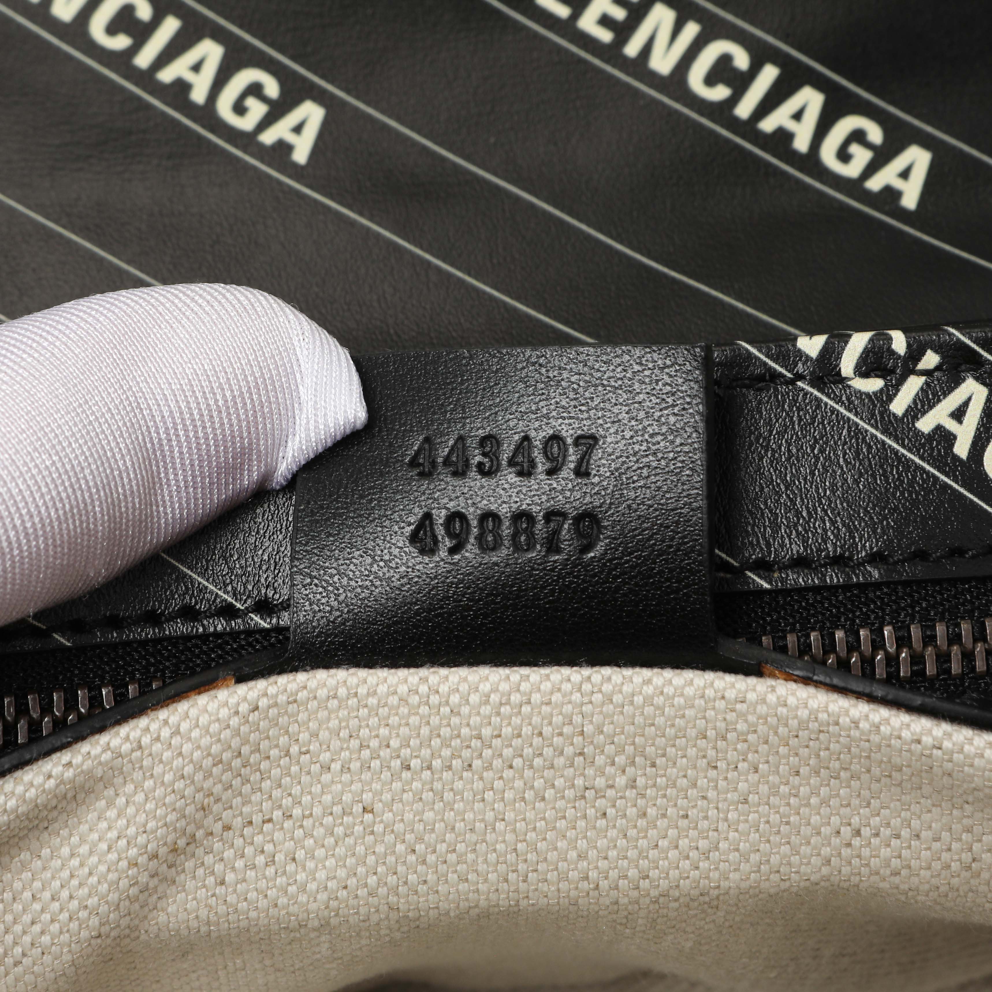 Gucci X Balenciaga Calfskin Matelasse Logo Print Small GG Marmont Shoulder Bag - Image 7