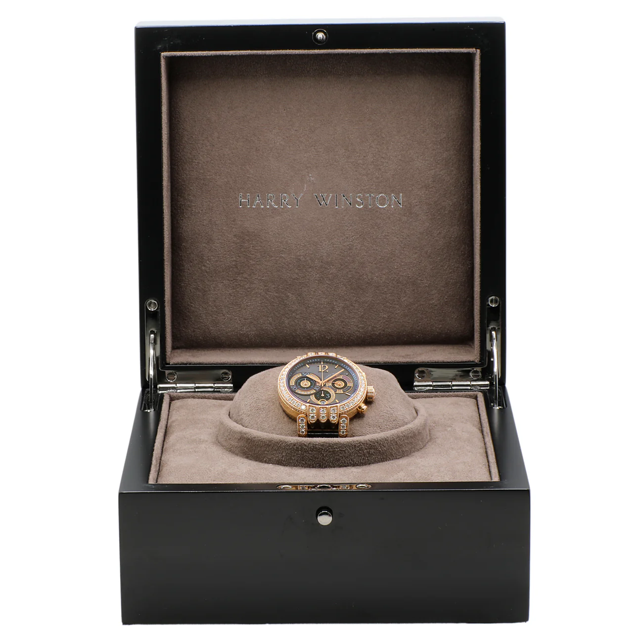Harry Winston 18K Rose Gold Diamond Premier 200-UCA39R - Image 5