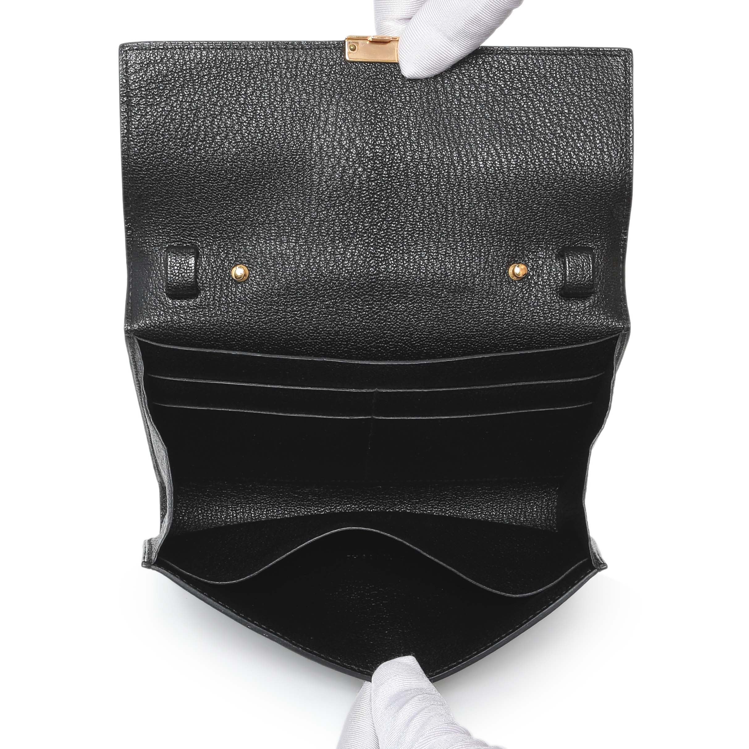 Hermes Black Chèvre Mysore Clic 16 - Image 4