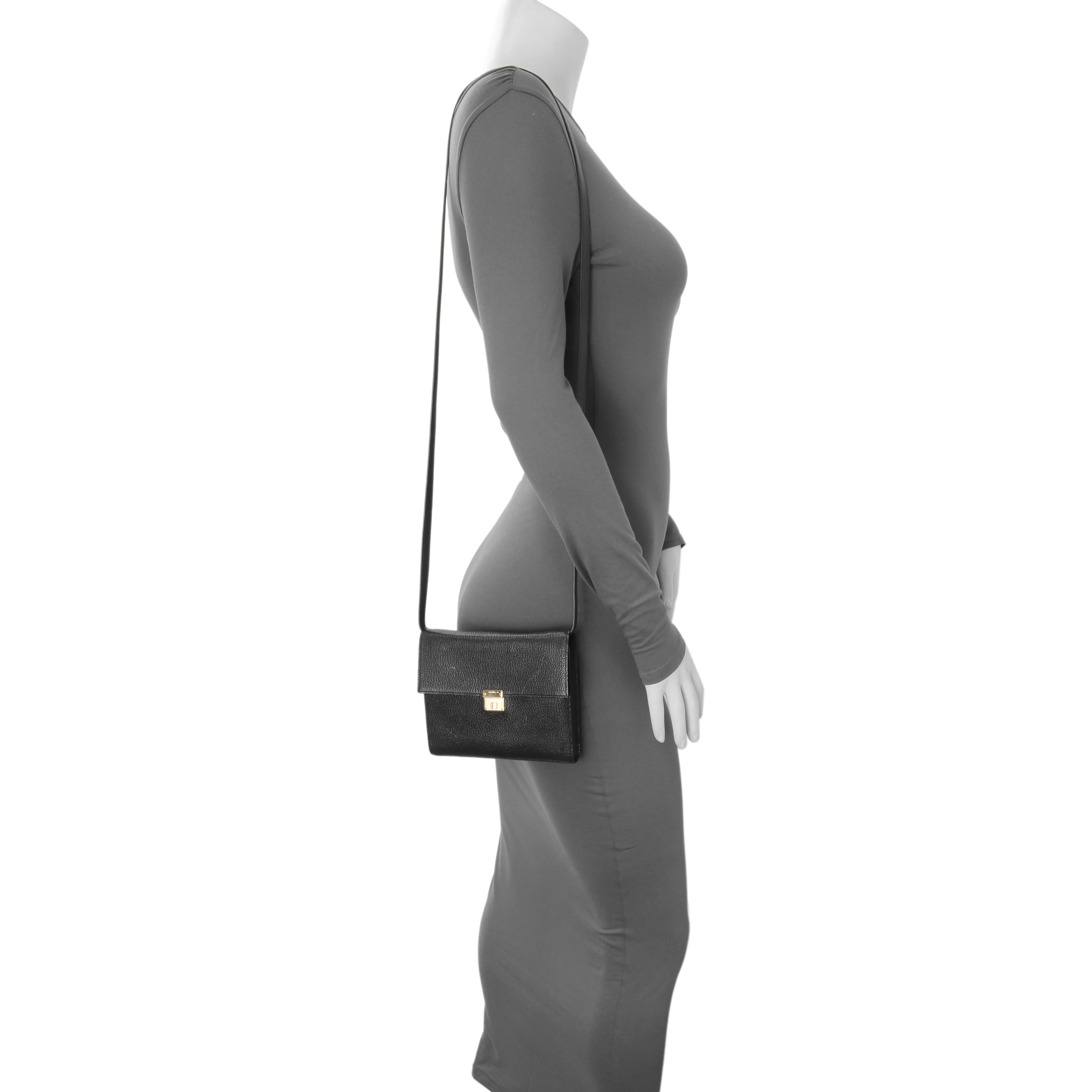 Hermes Black Chèvre Mysore Clic 16 - Image 7