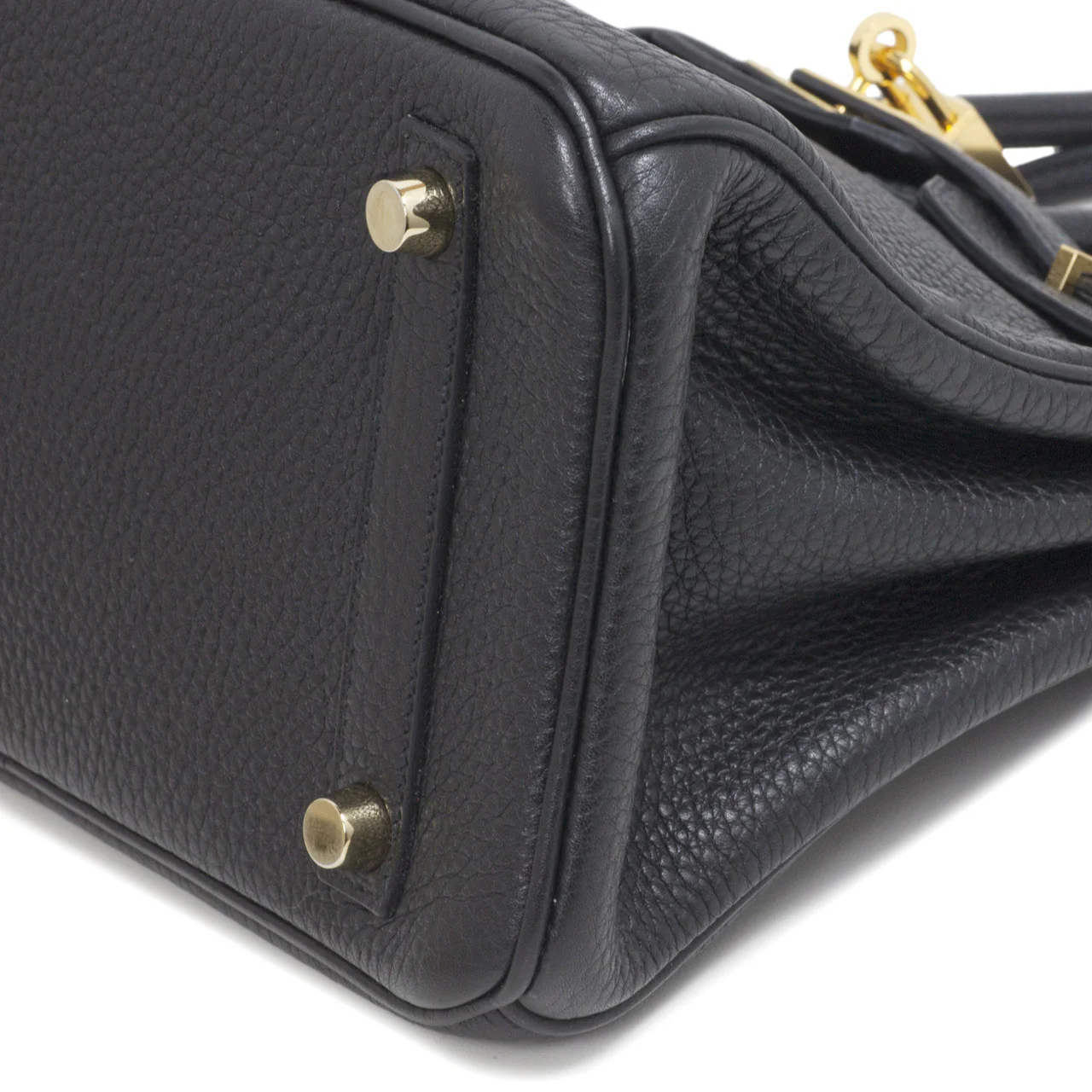 Hermes Black Clemence Birkin 25 - Image 10
