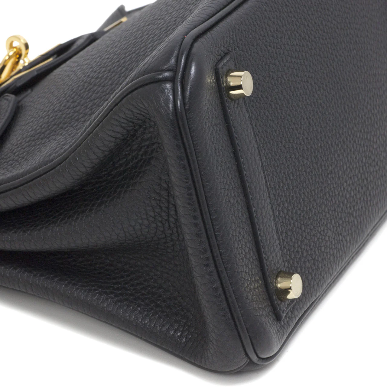 Hermes Black Clemence Birkin 25 - Image 11