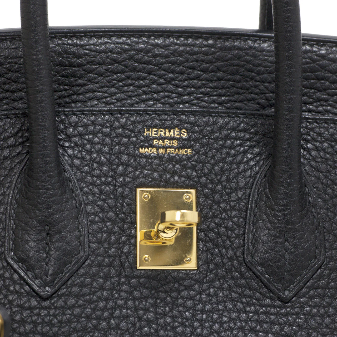 Hermes Black Clemence Birkin 25 - Image 14
