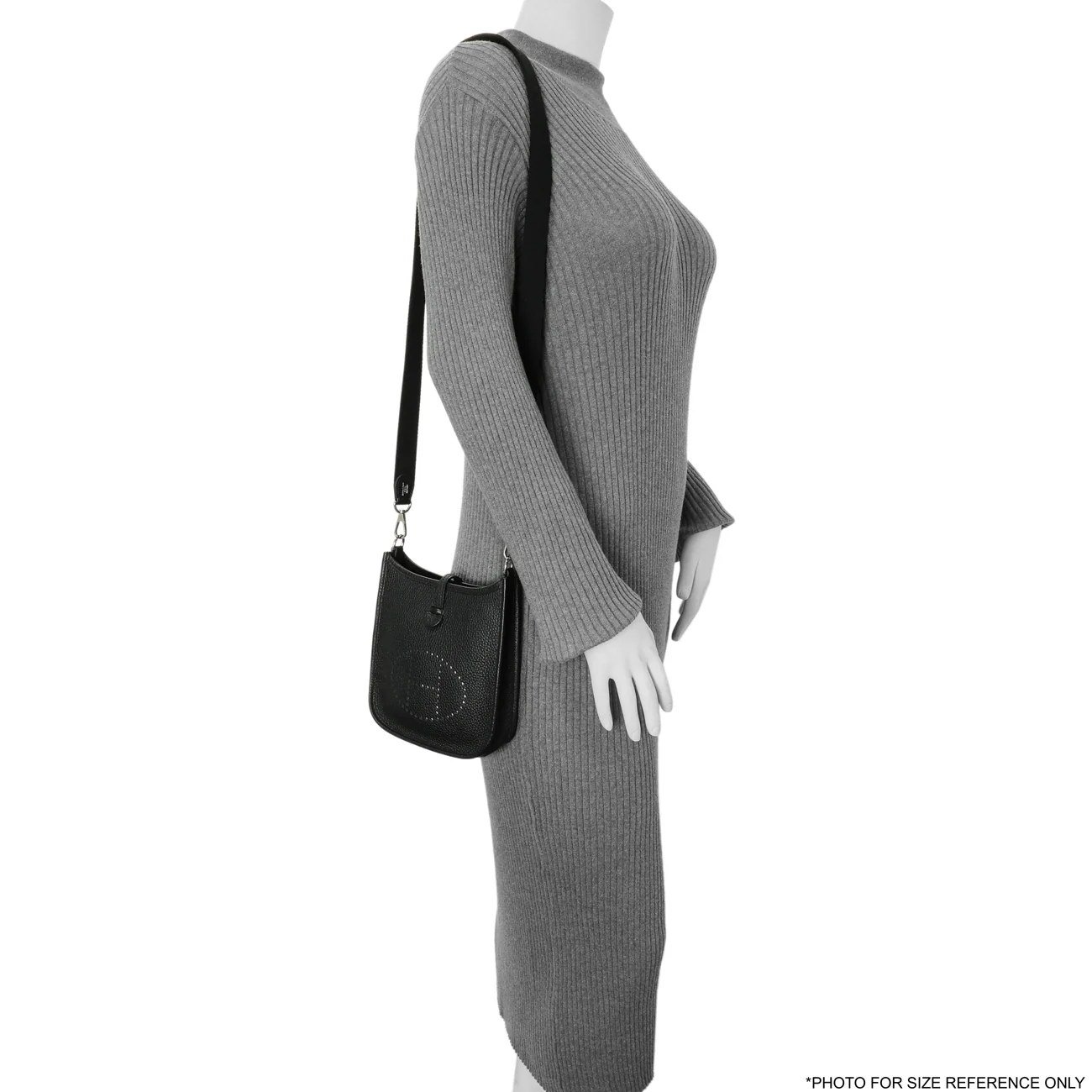 Hermes Black Clemence Evelyne TPM - Image 7