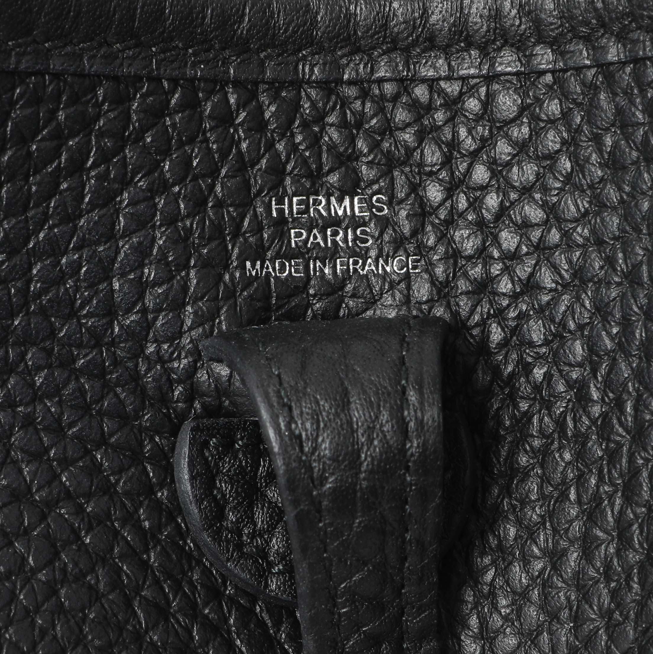 Hermes Black Clemence Evelyne TPM - Image 5