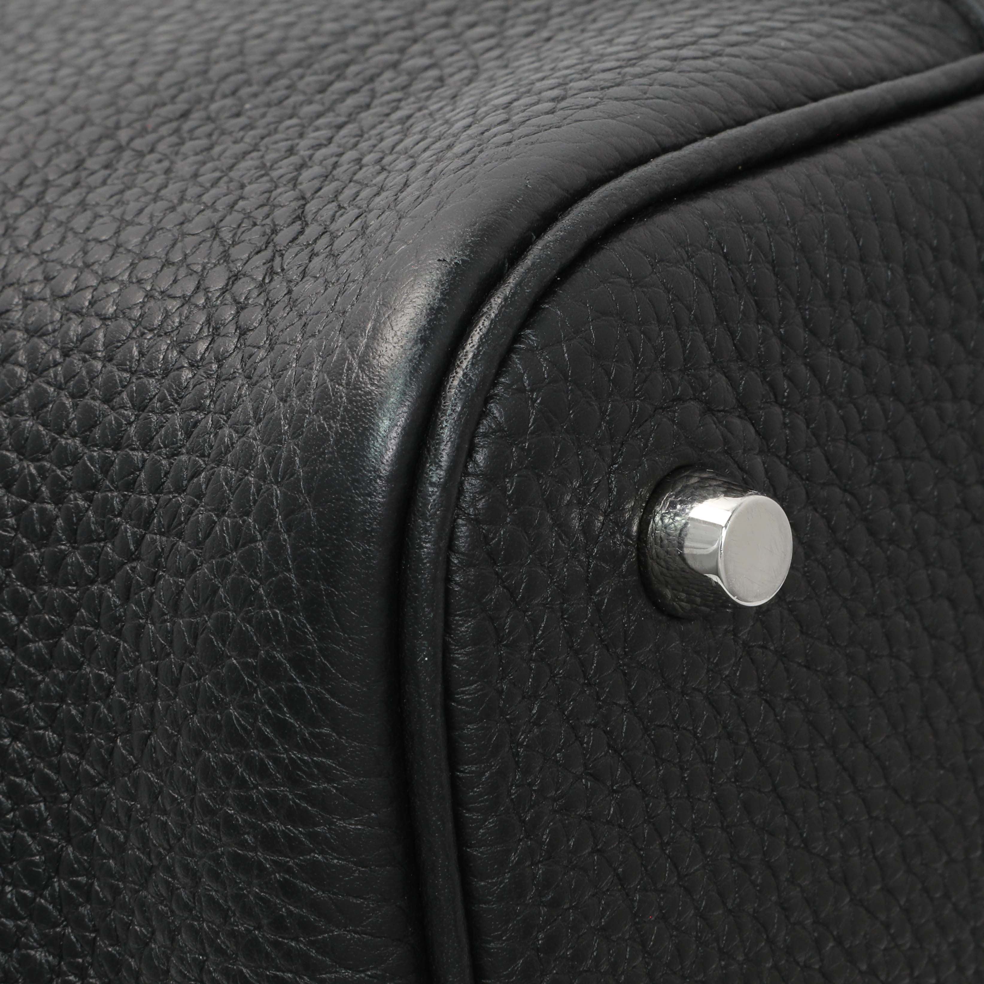 Hermes Black Clemence Picotin 22 - Image 4