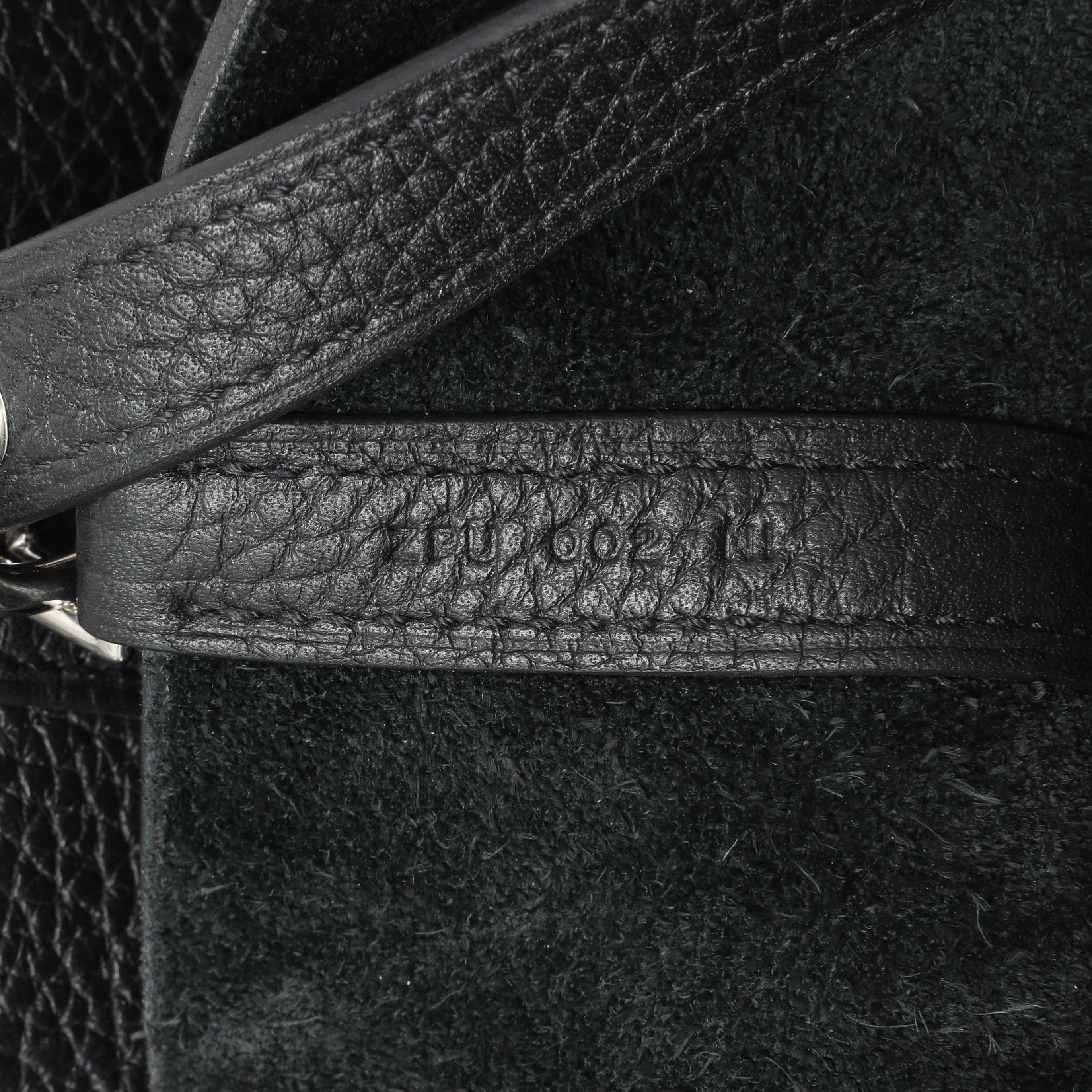 Hermes Black Clemence Picotin Lock 18 - Image 6