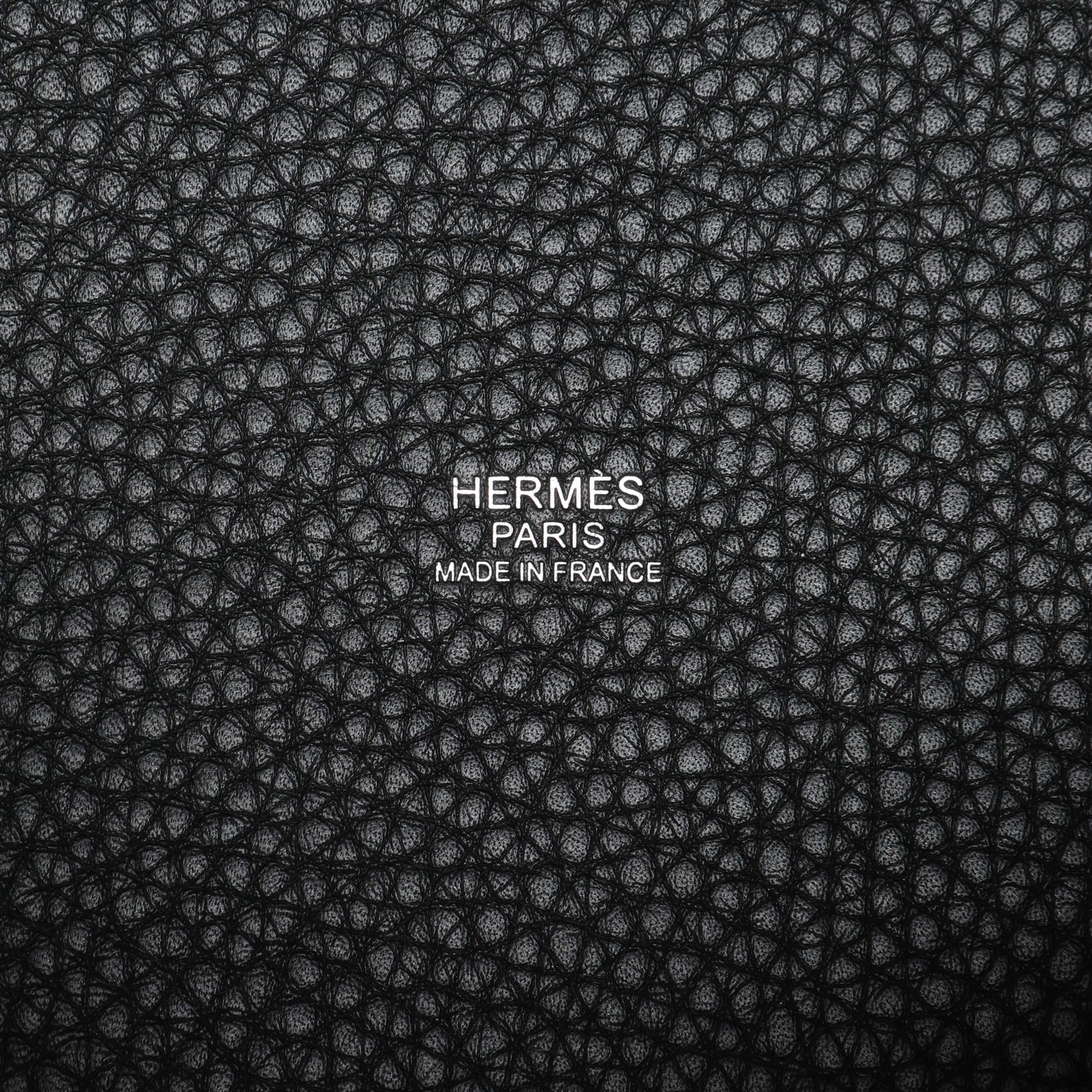 Hermes Black Taurillon Clemence Picotin Lock 18 - Image 5