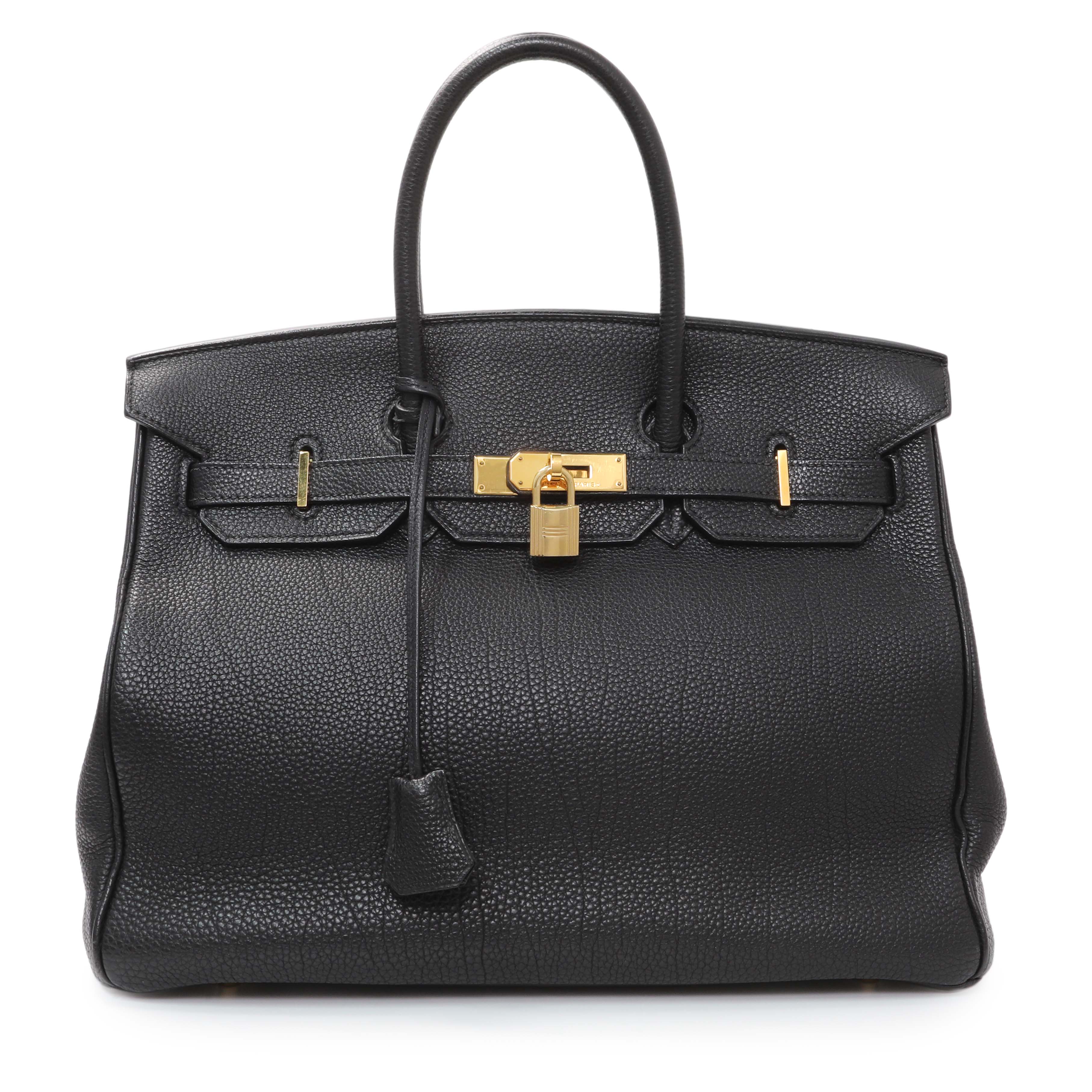 Hermes Black Togo Birkin 35