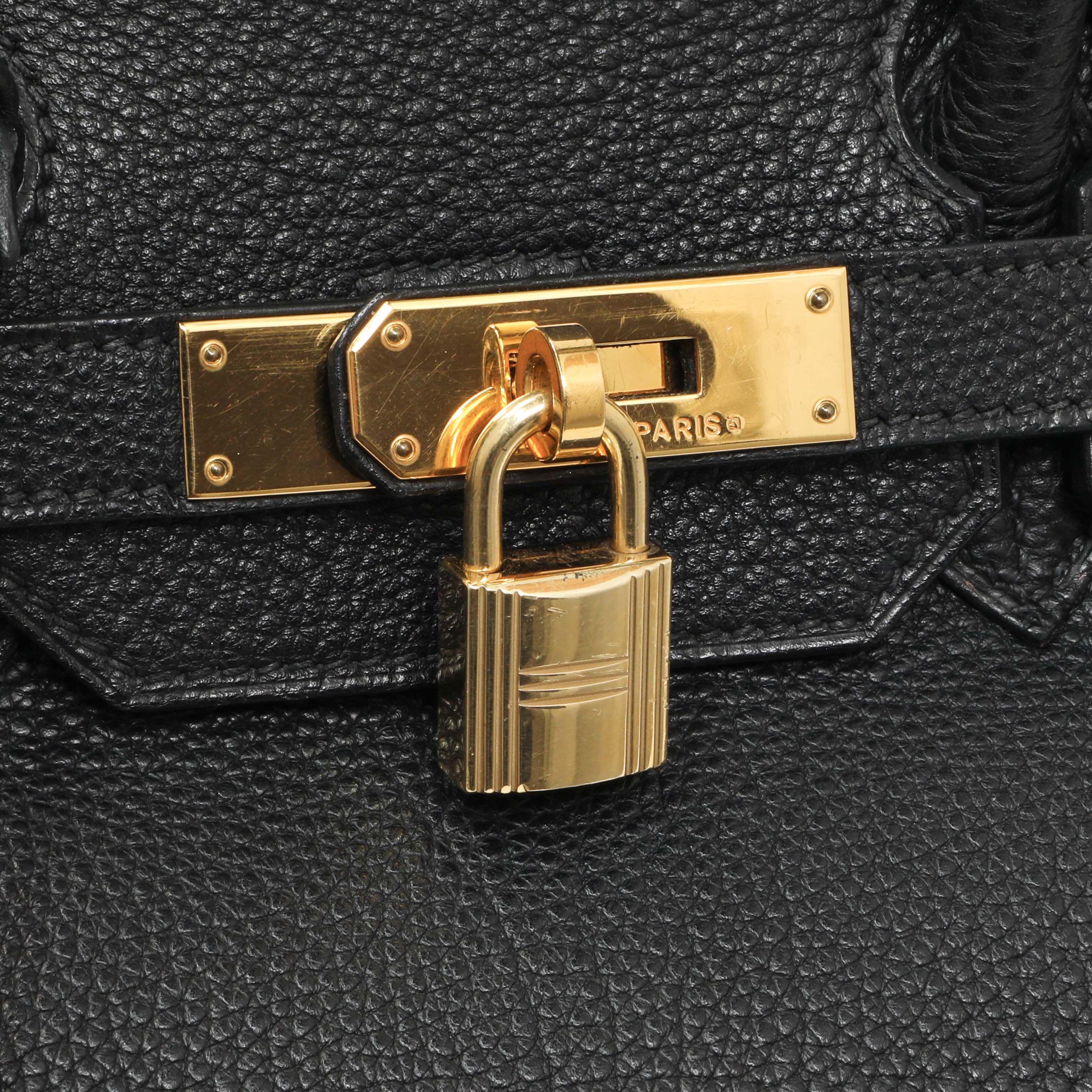 Hermes Black Togo Birkin 35 - Image 11