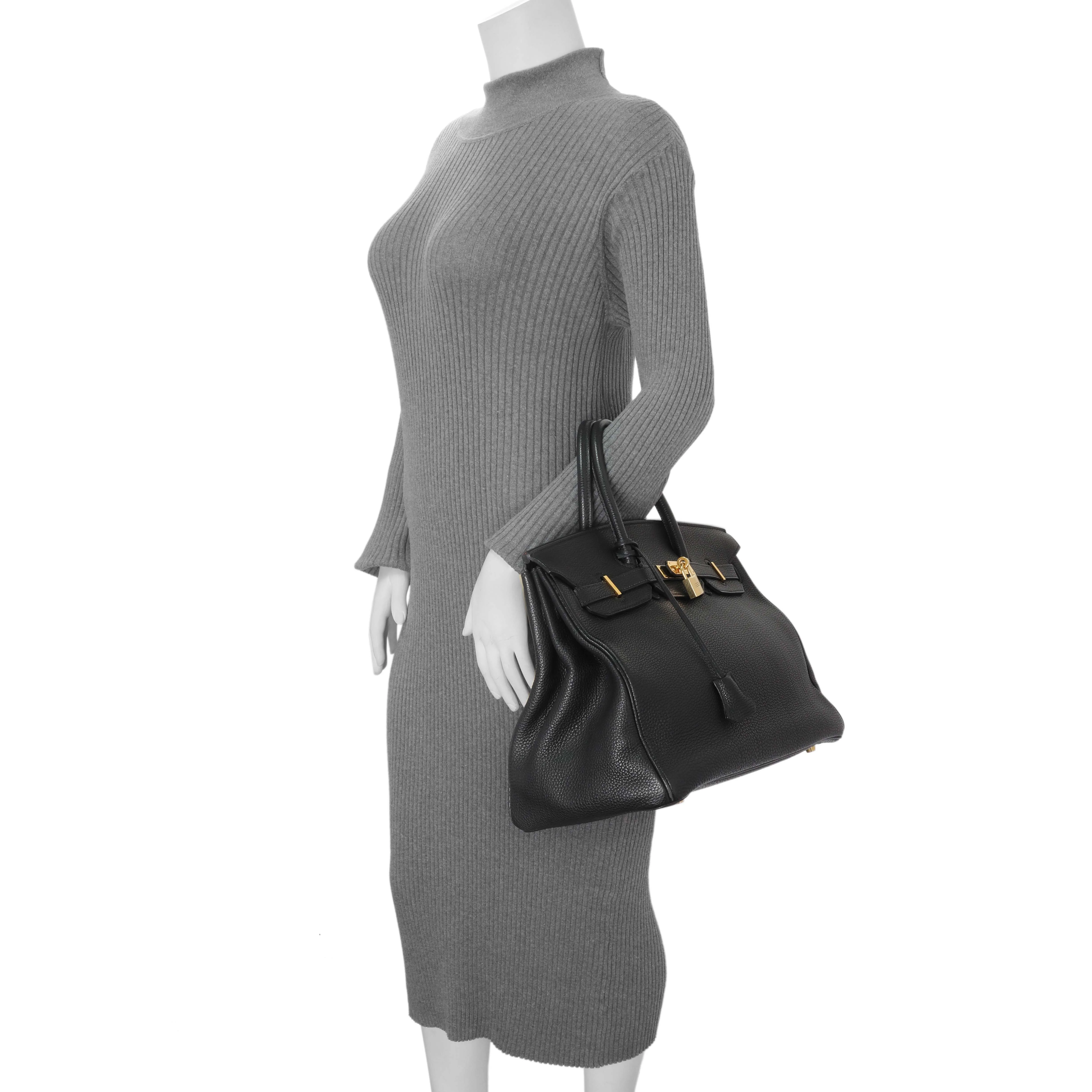 Hermes Black Togo Birkin 35 - Image 14