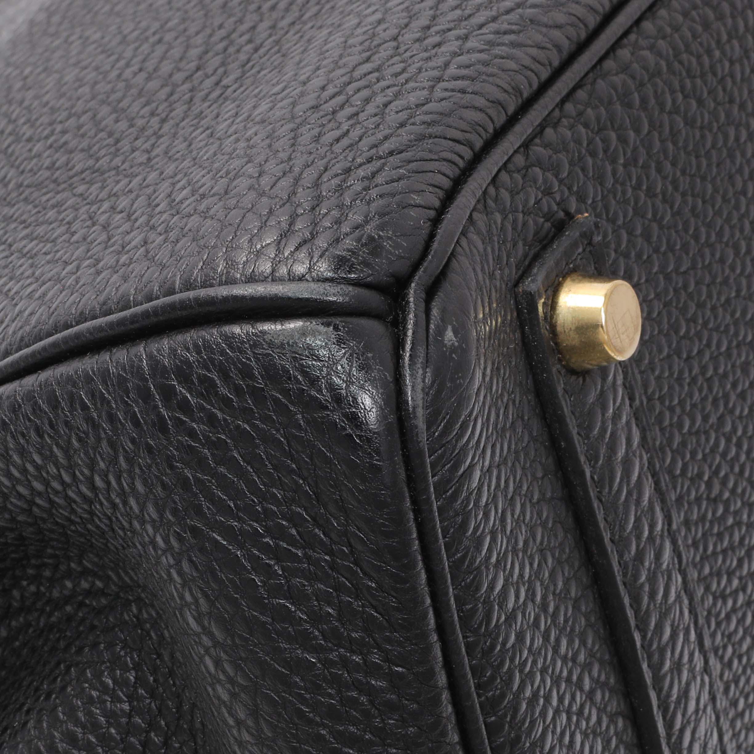 Hermes Black Togo Birkin 35 - Image 6