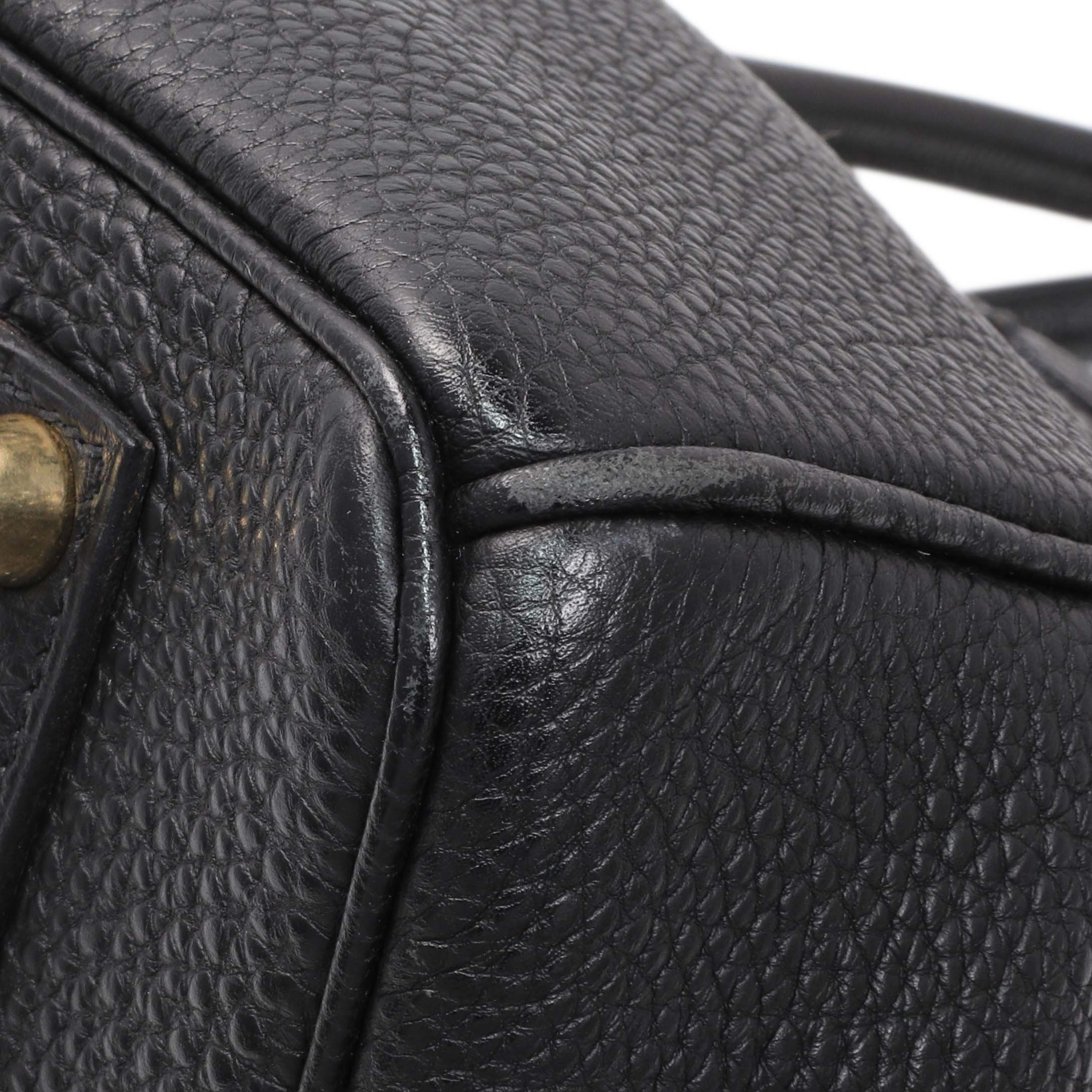 Hermes Black Togo Birkin 35 - Image 7